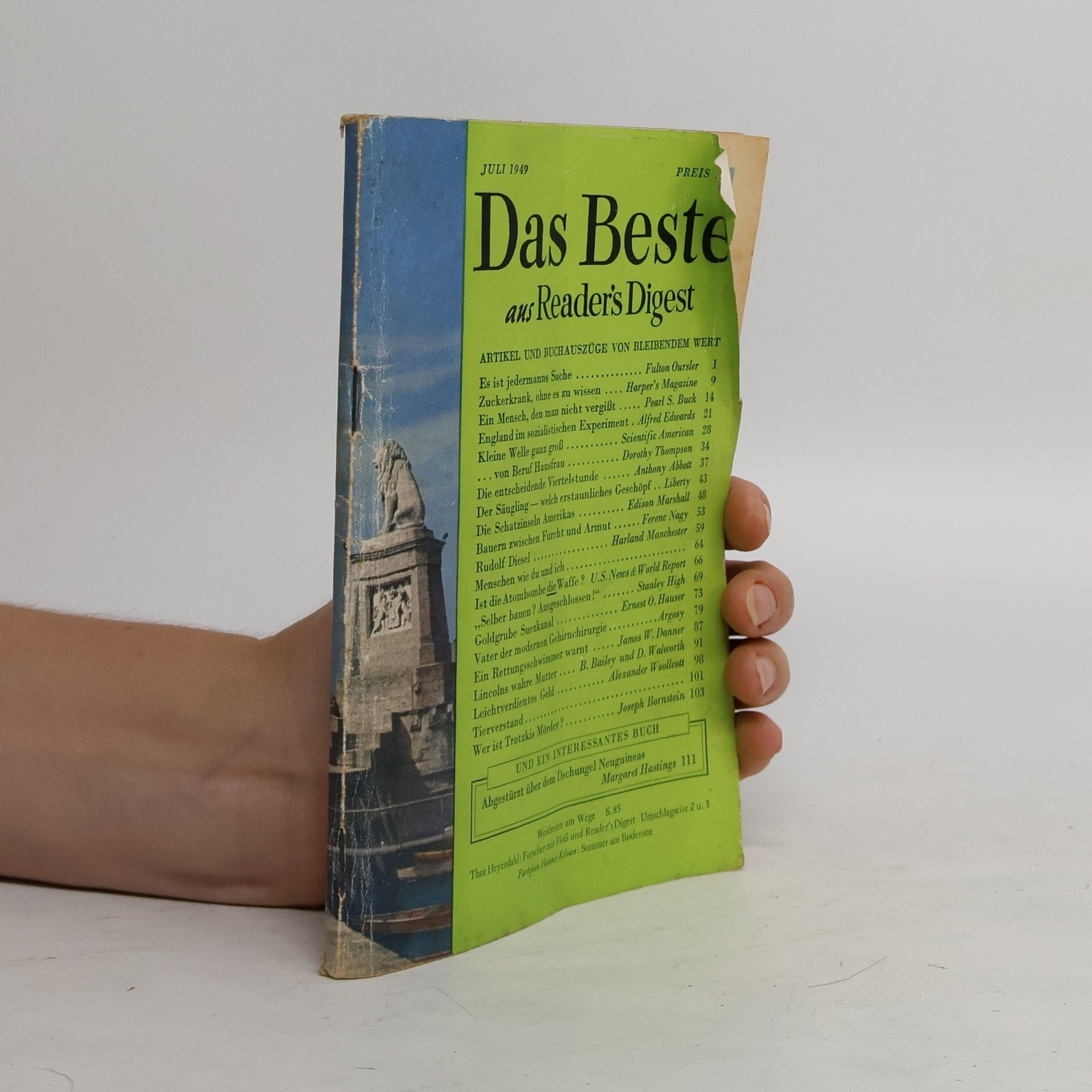 Autorenkollektiv Das Beste aus Reader's Digest 7/1949