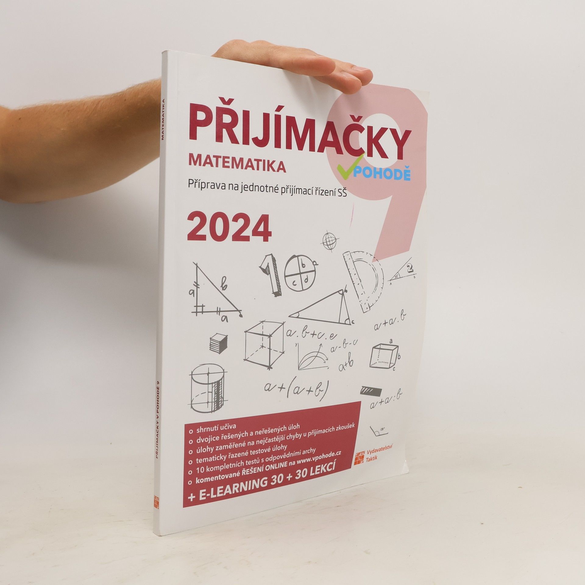Robert Weinlich Přijímačky v pohodě : příprava na jednotné přijímací řízení SŠ 2024. Matematika