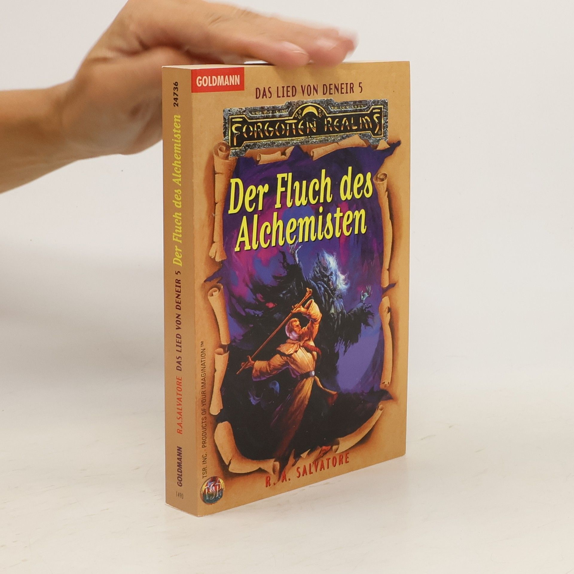 R. A. Salvatore Der Fluch des Alchemisten
