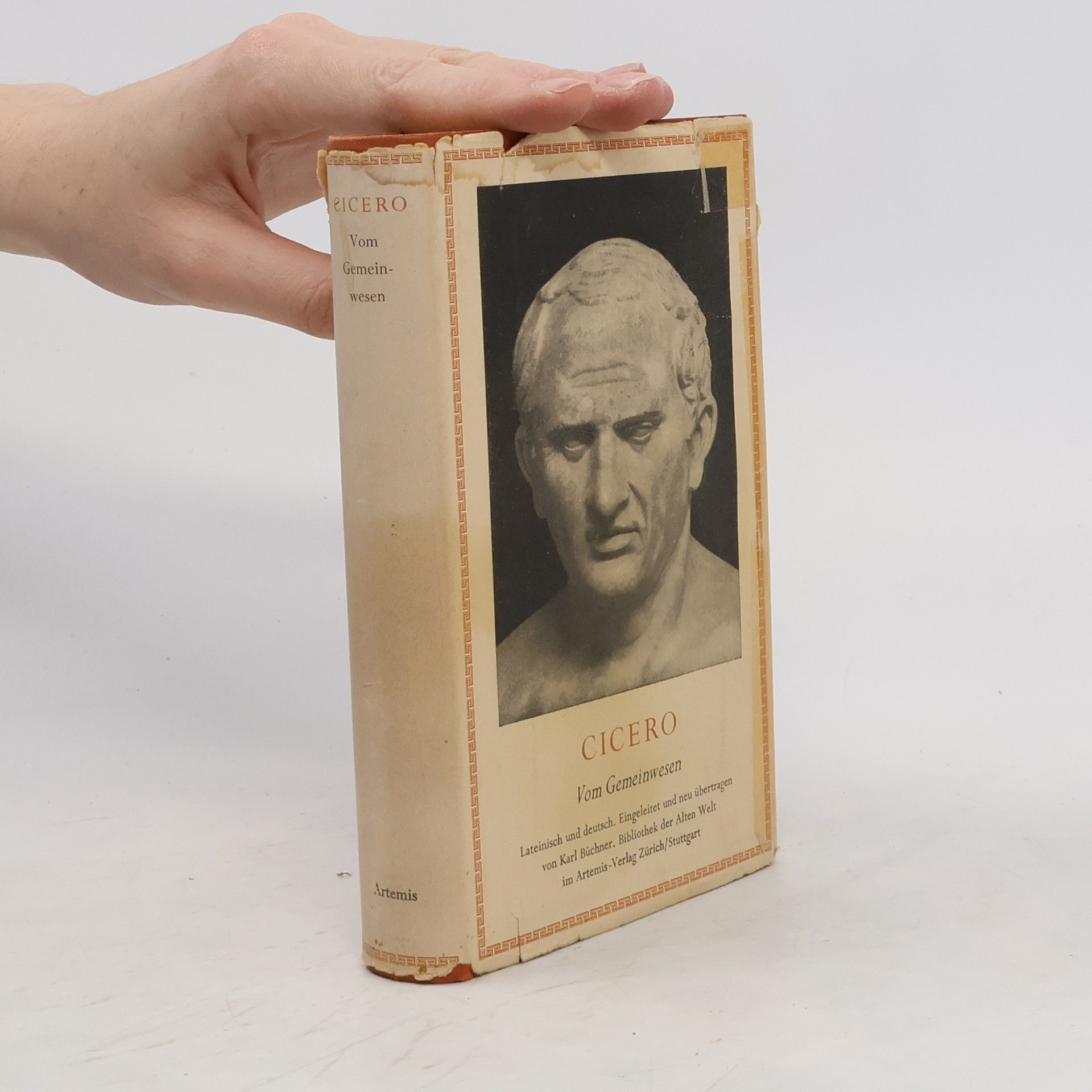 Karl Buchner Marcus Tullius Cicero Vom Gemeinwesen