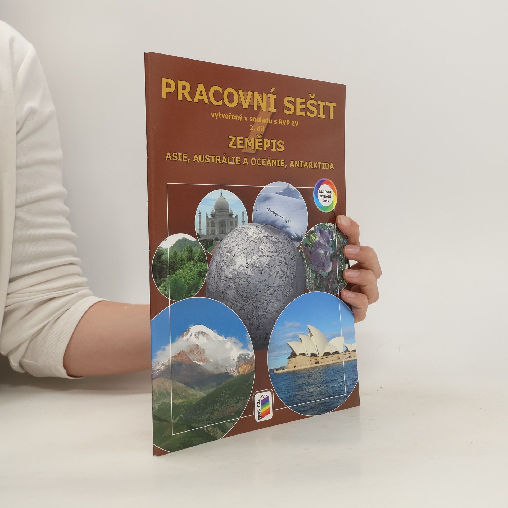 Roman Burda Zeměpis 7, 2. díl. Pracovní sešit