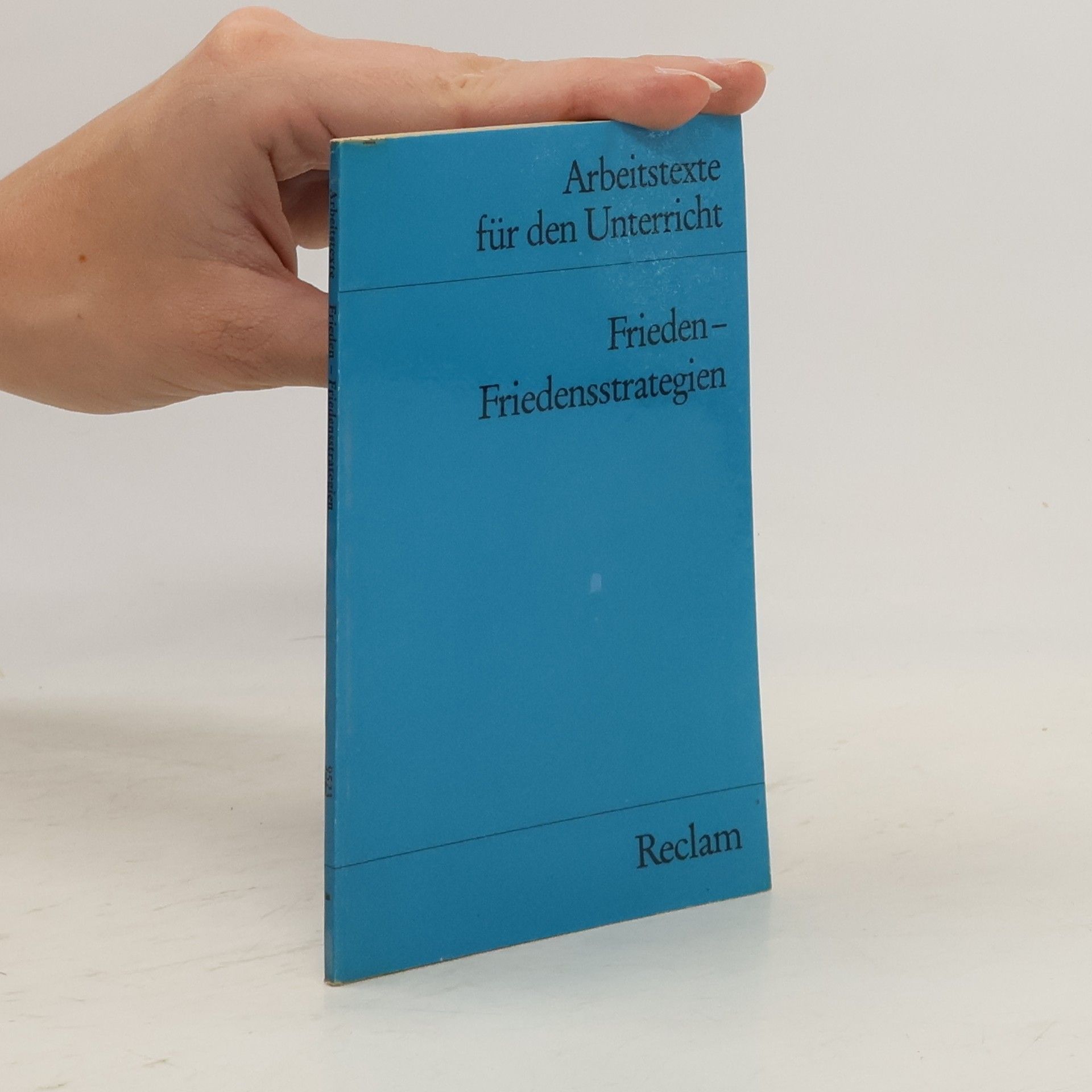 Paul Ackermann Frieden - Friedensstrategien