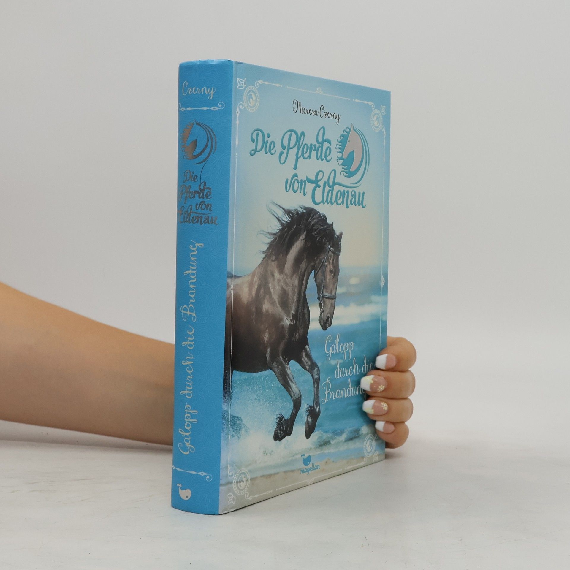 Theresa Czerny Galopp durch die Brandung