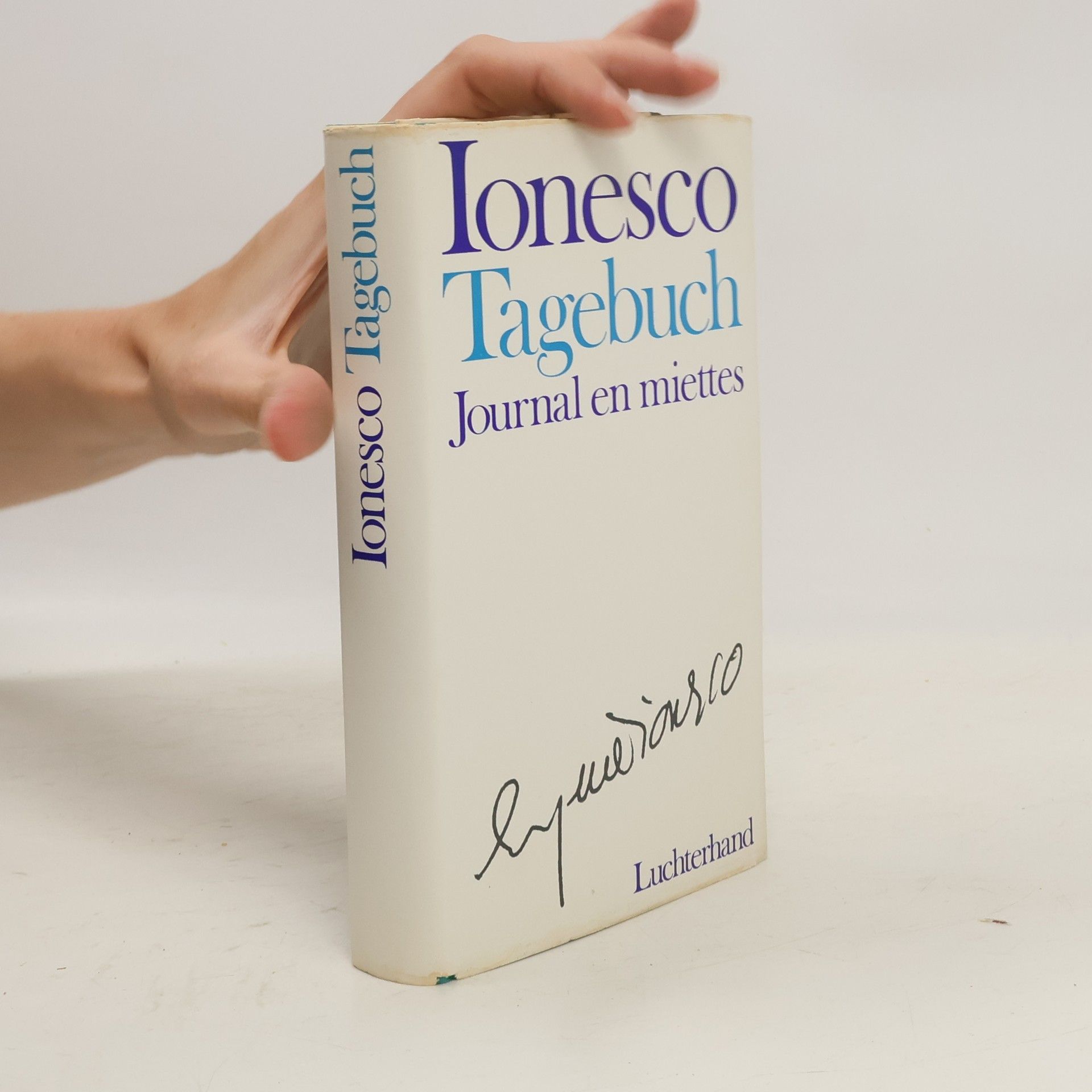 Eugène Ionesco Tagebuch. Journal en miettes