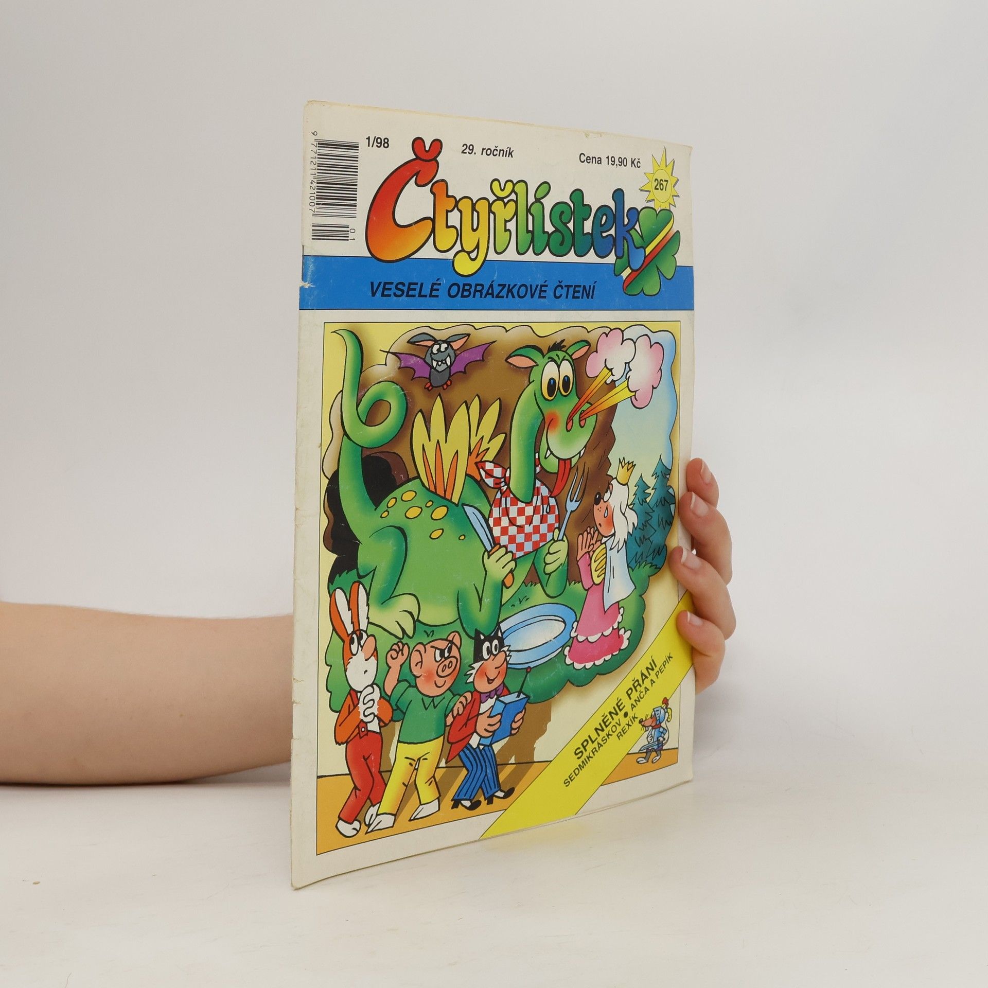 kolektiv Čtyřlístek 267. 1/1998. Splněné přání