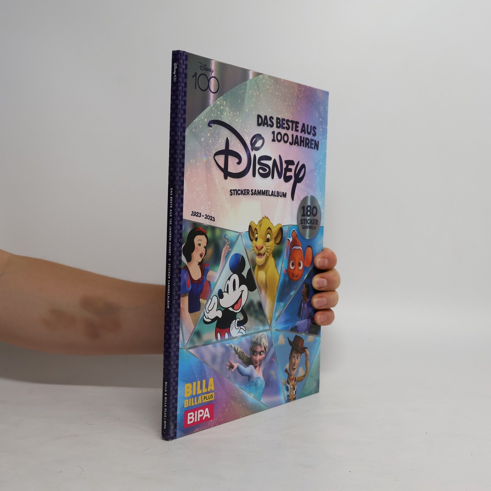 Collective Das Beste aus 100 Jahren. Sticker Sammelalbum. Disney 1923-2023