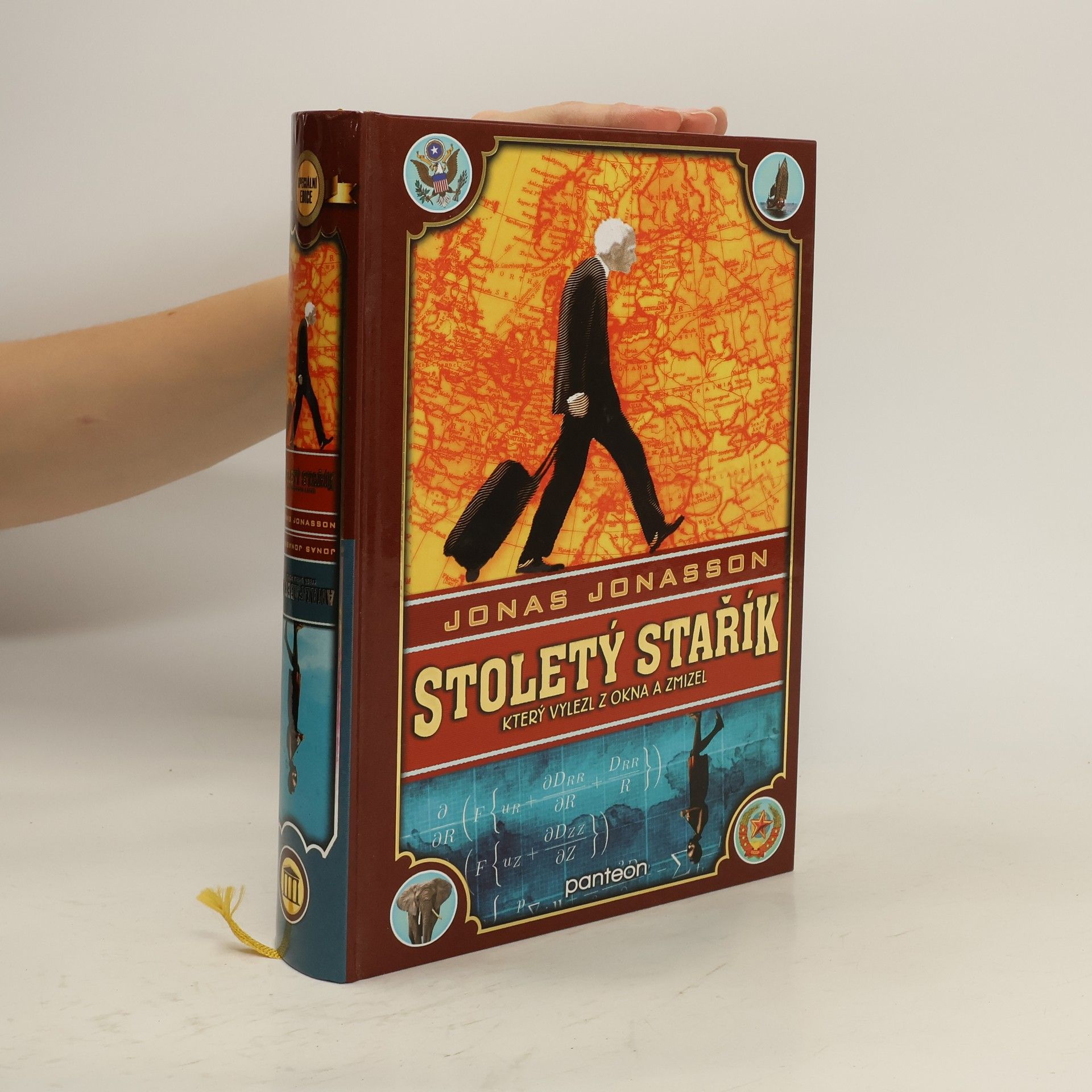 Jonas Jonasson Analfabetka, která uměla počítat ; Stoletý stařík, který vylezl z okna a zmizel