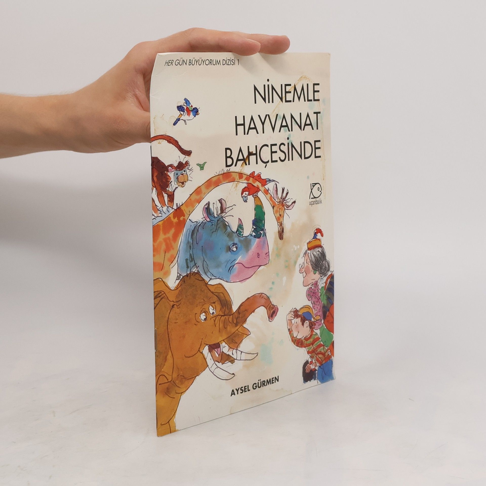 Aysel Gürmen Ninemle hayvanat bahçesinde