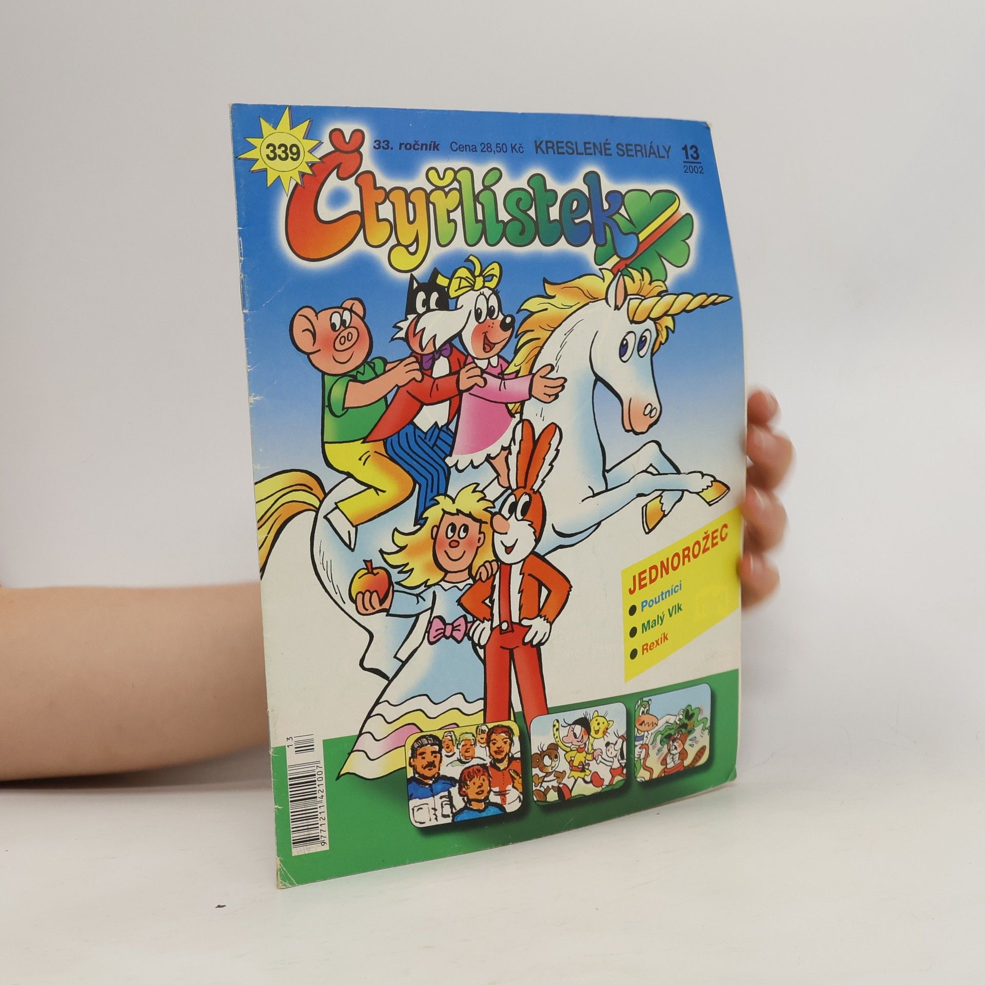 Collectif d'auteurs Čtyřlístek 339. 13/2002