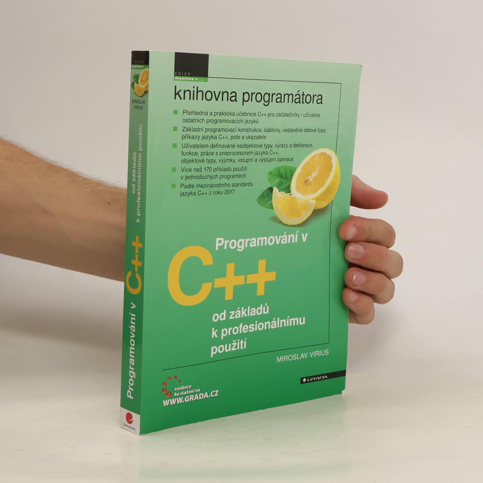 Miroslav Virius Programování v C++, od základů k profesionálnímu použití