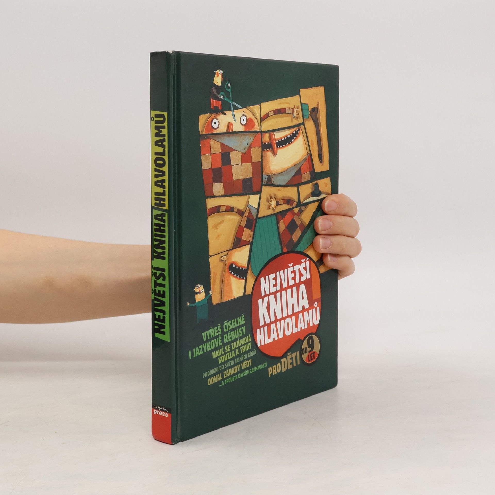 Autorenkollektiv Největší kniha hlavolamů pro děti od 9 let