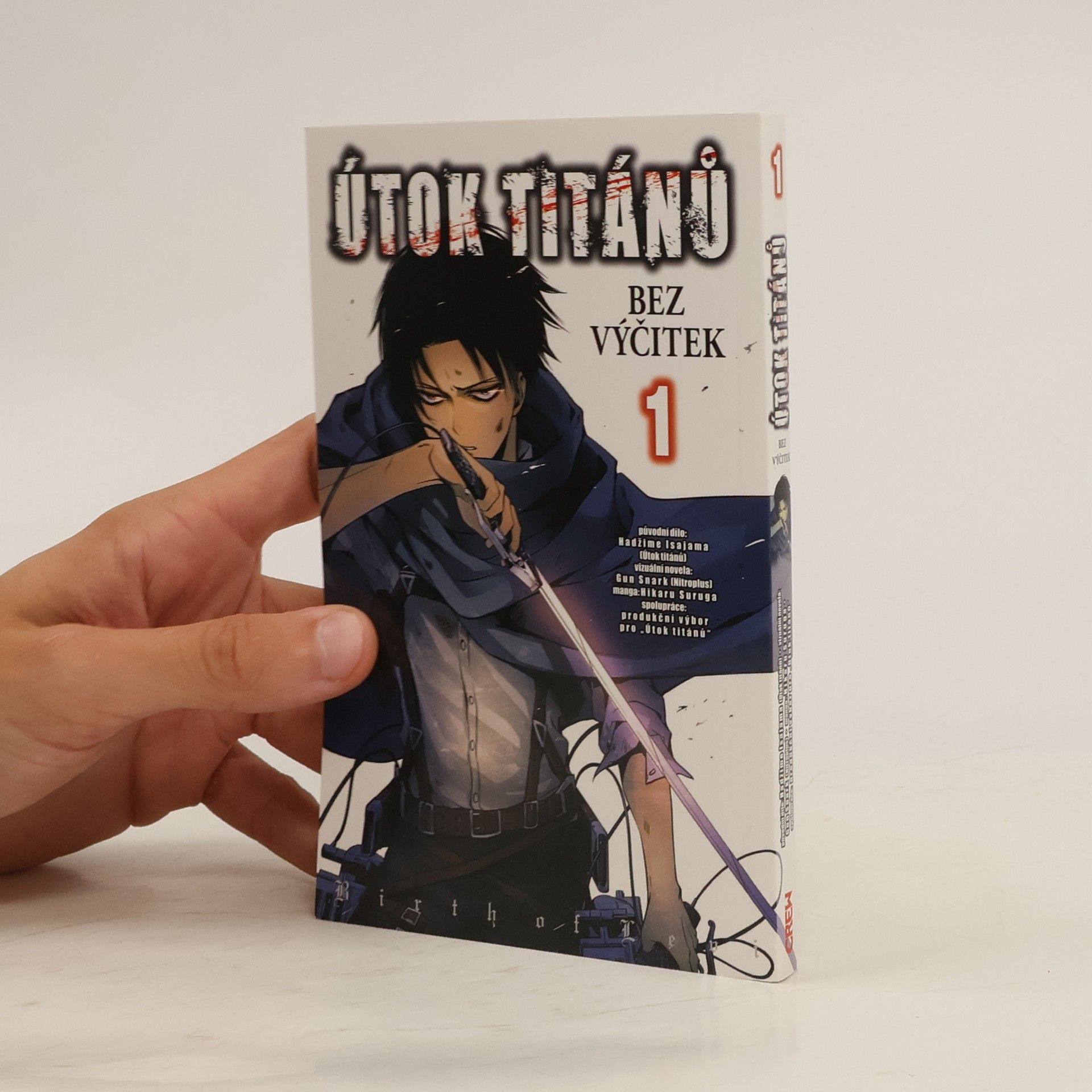 Hajime Isayama Útok Titánů. 1 : Bez výčitek