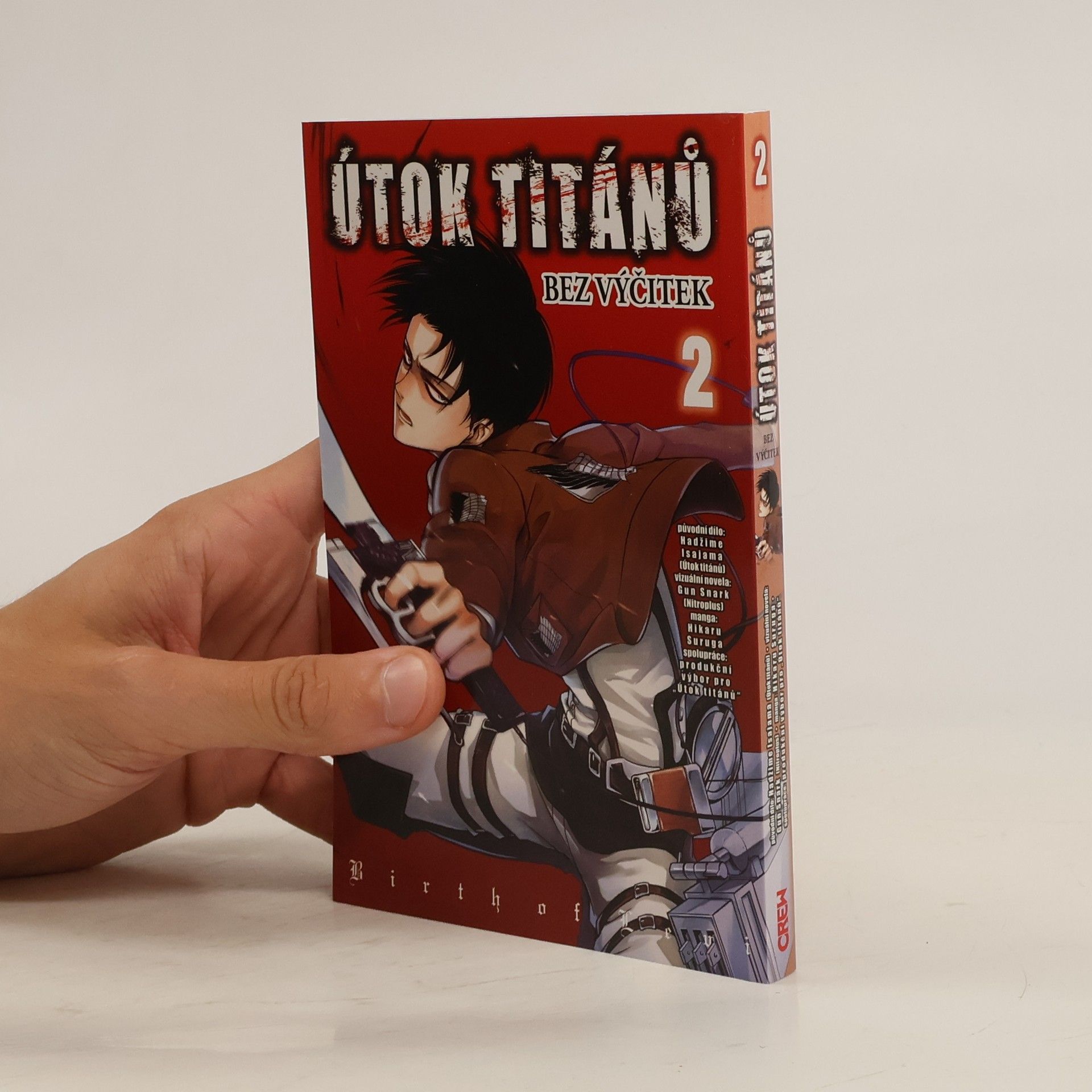 Hikaru Suruga Útok titánů. Bez výčitek. 2
