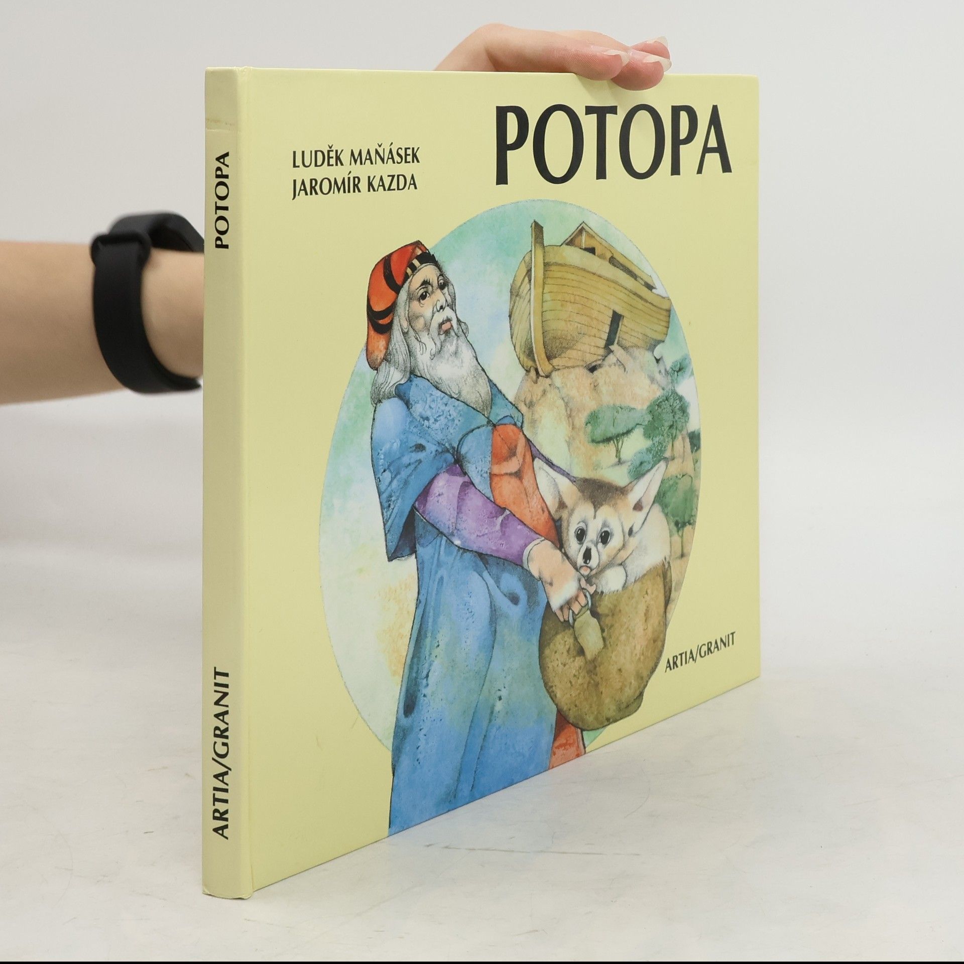 František Mikeš Potopa (pop-up leporelo)