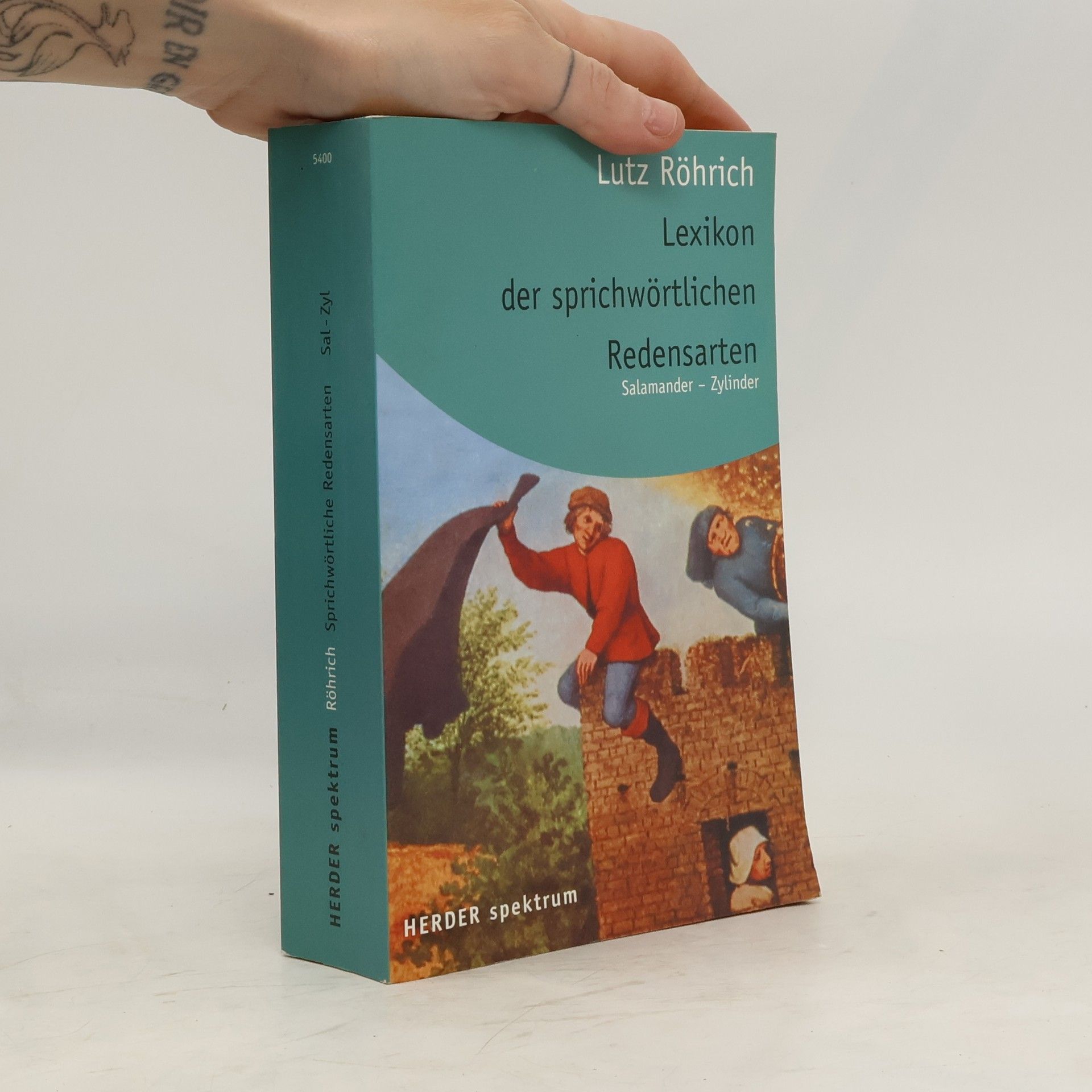 Lutz Röhrich Lexikon der sprichwörtlichen Redensarten