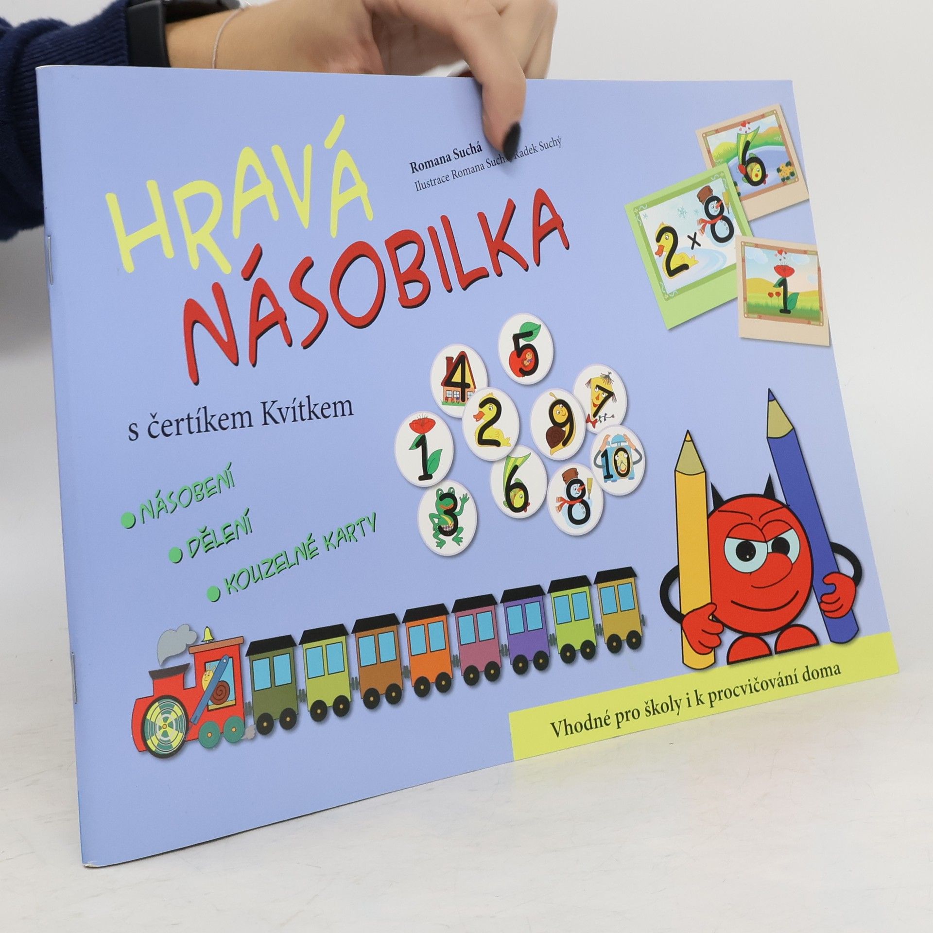 Radek Suchý Hravá násobilka s čertíkem Kvítkem