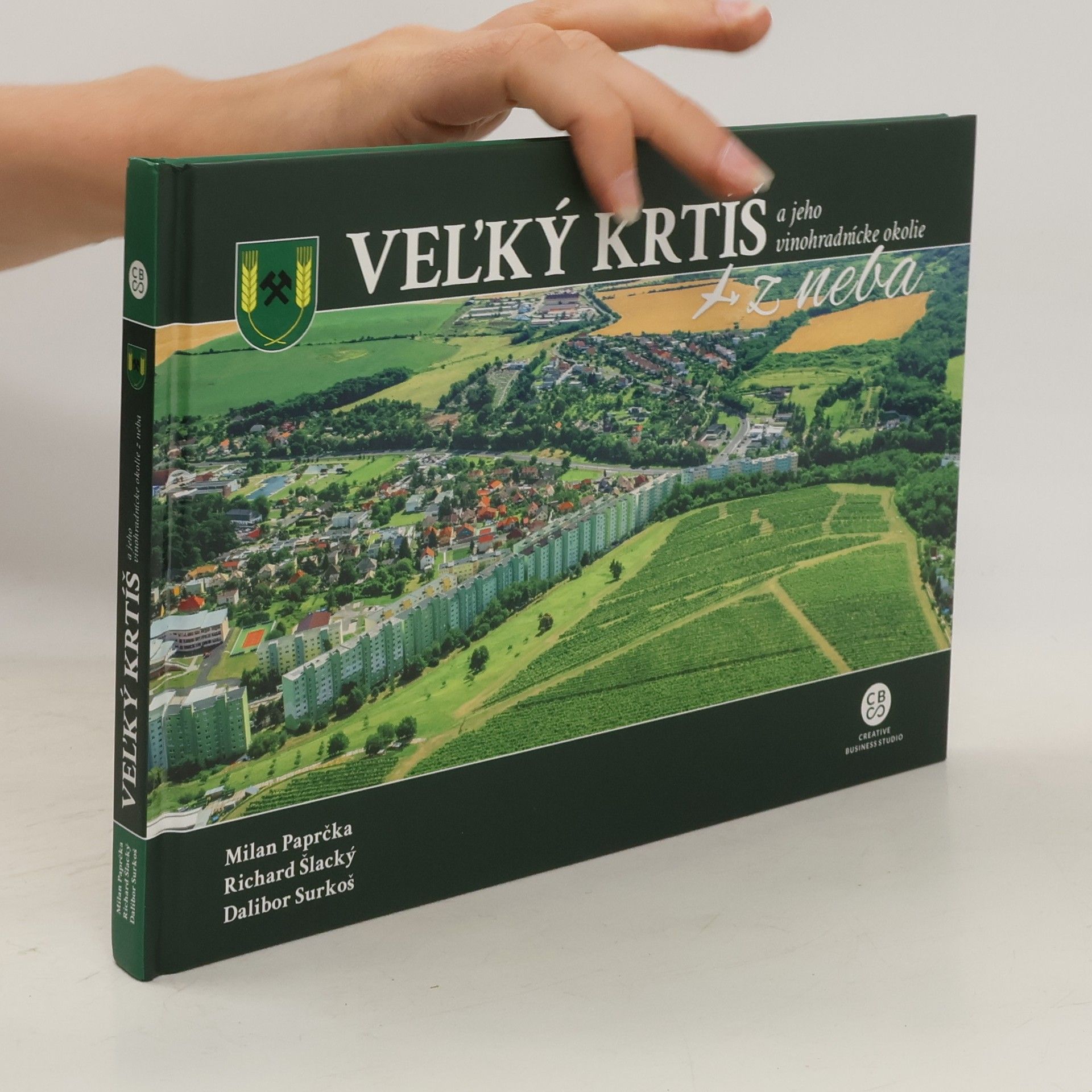 Milan Paprčka Veľký Krtíš a jeho vinohradnícke okolie z neba
