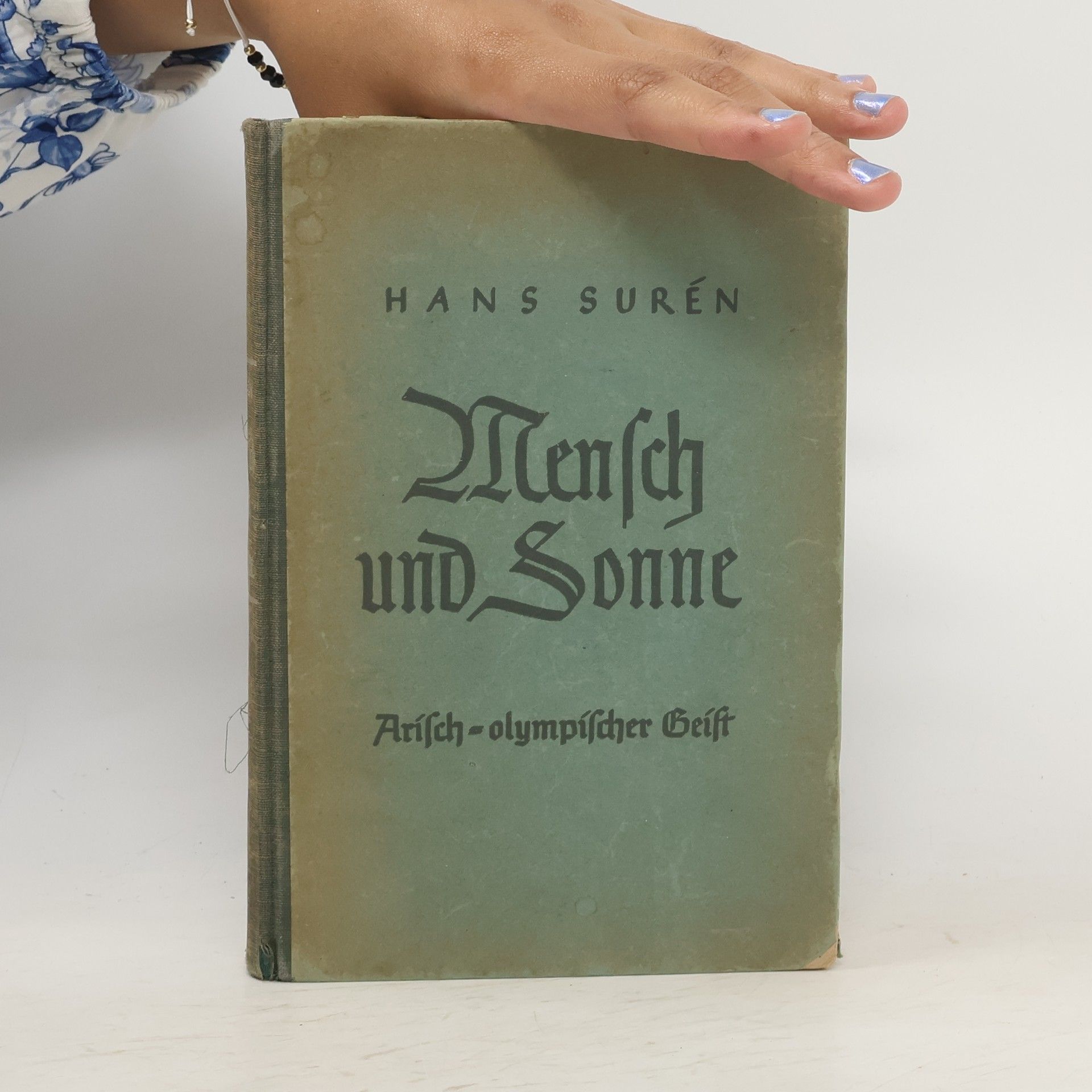 Hans Surén Mensch und Sonne. Arisch-olympischer Geist