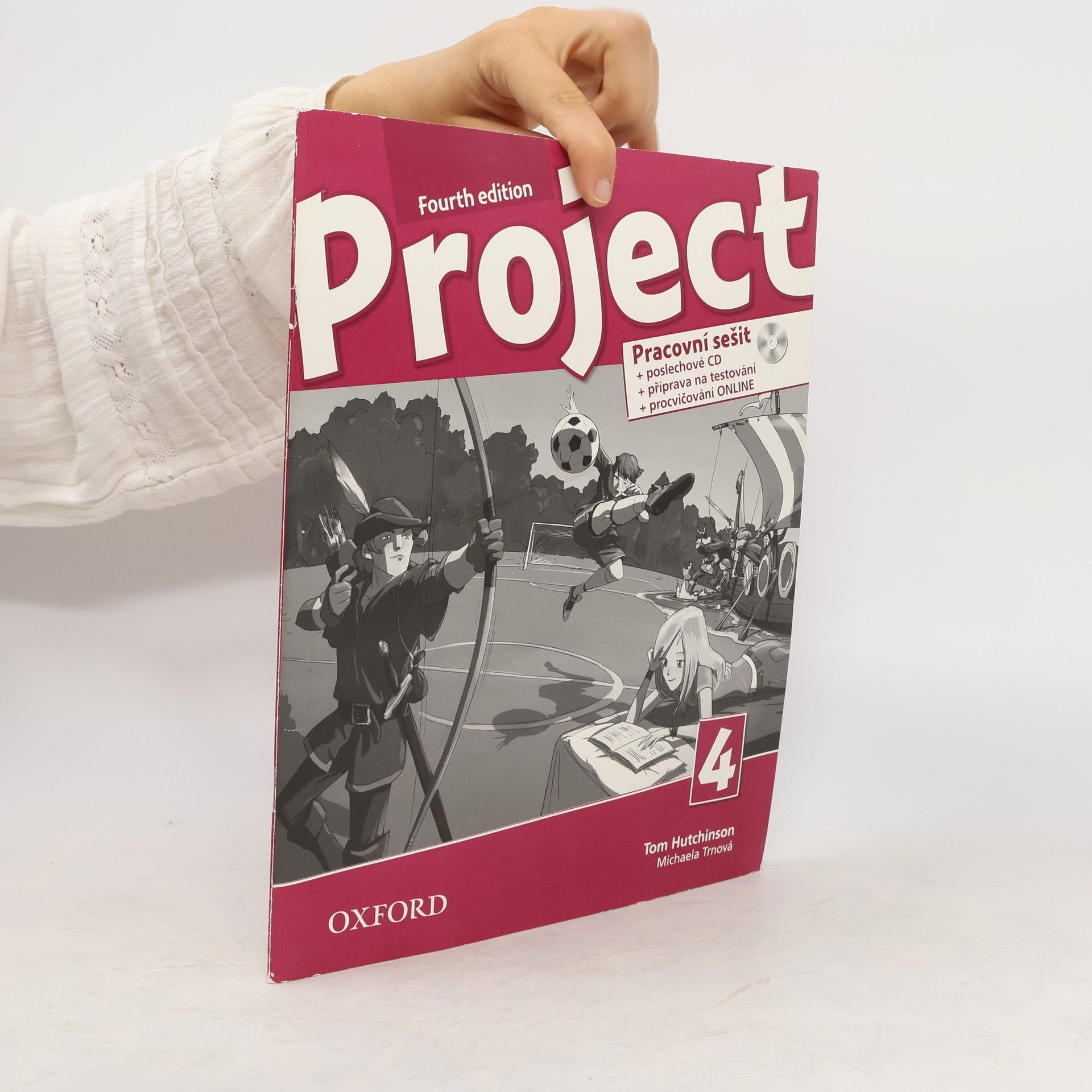 Tom Hutchinson Project 4. Pracovní sešit s poslechovým CD