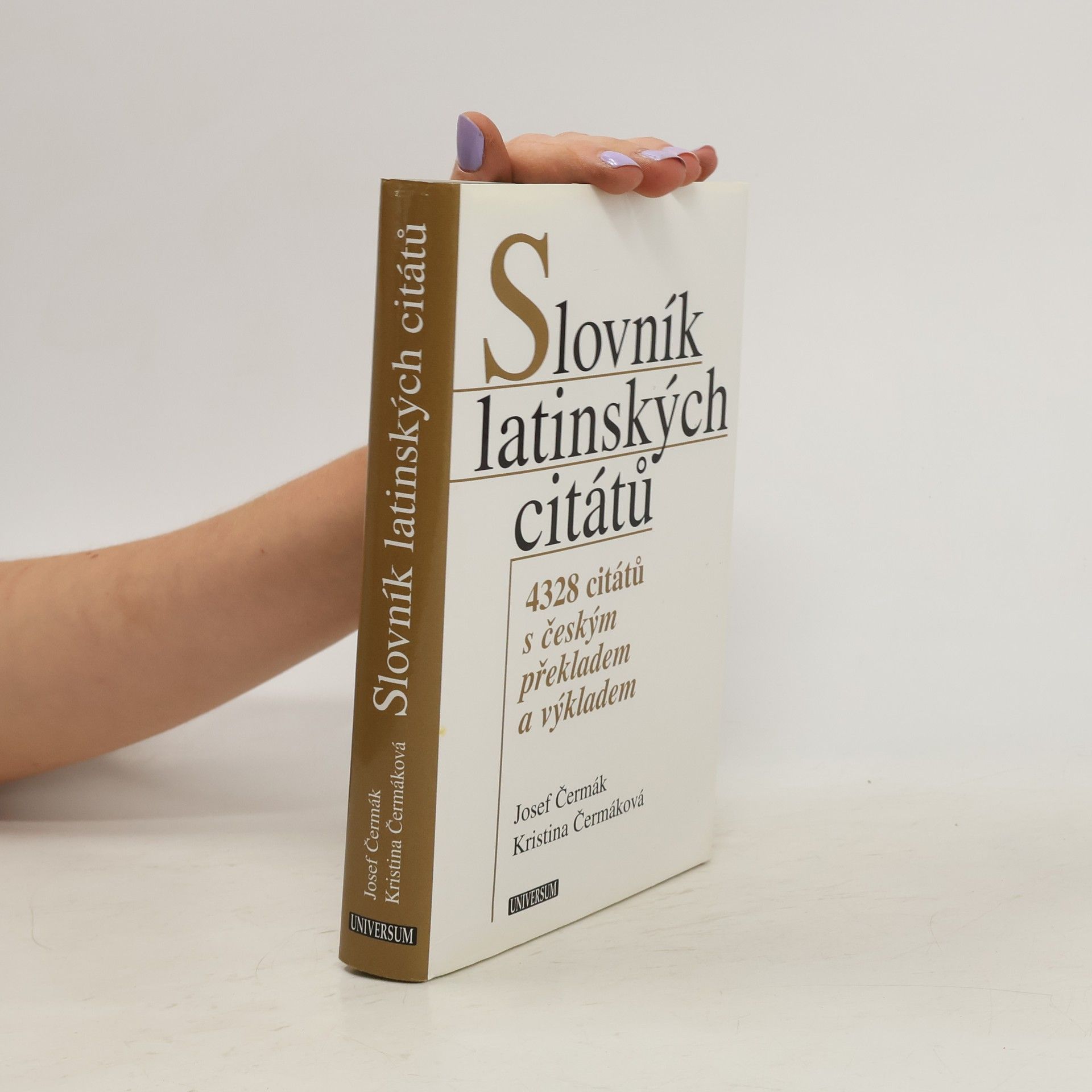 Josef Čermák Slovník latinských citátů