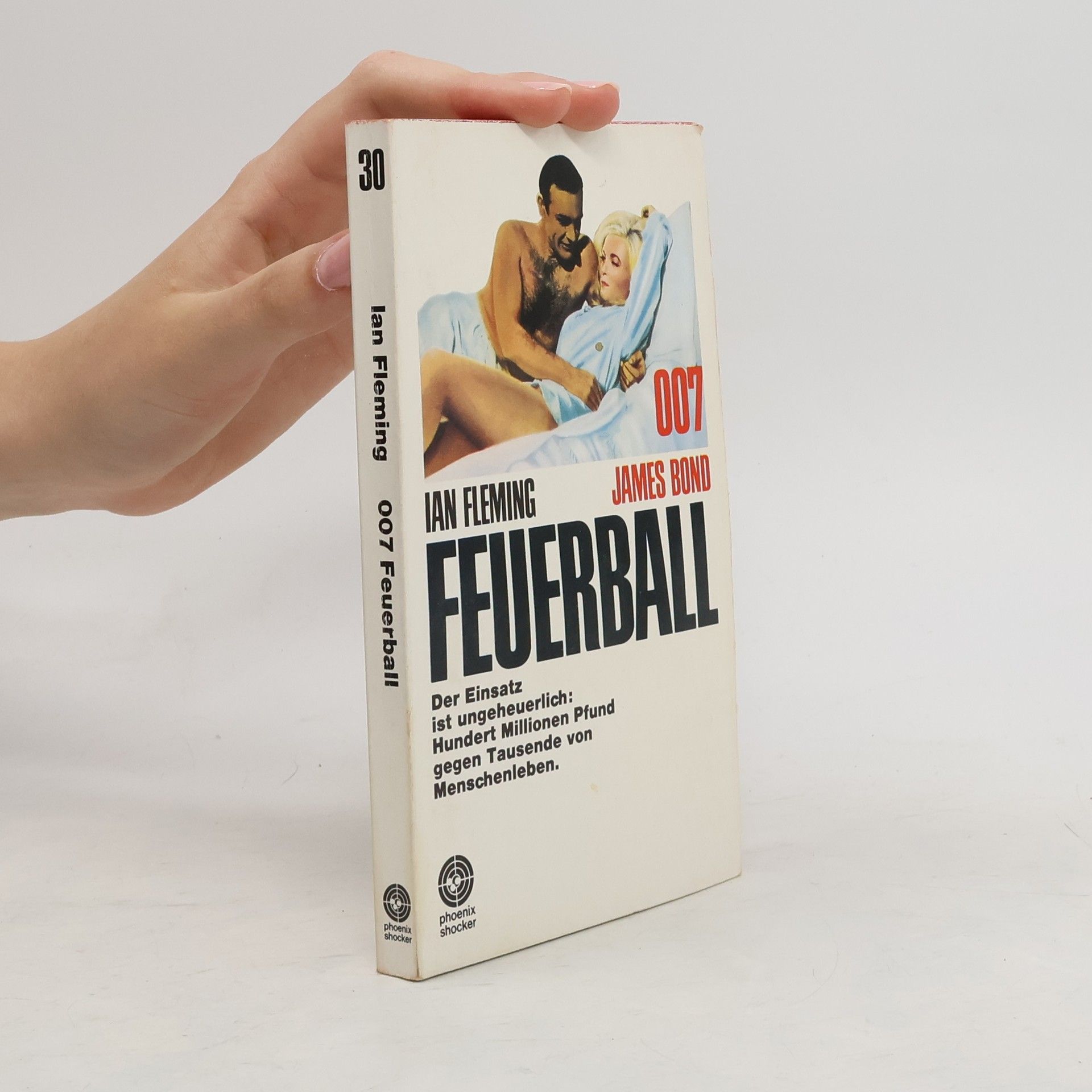 Ian Fleming Feuerball. James Bond 007