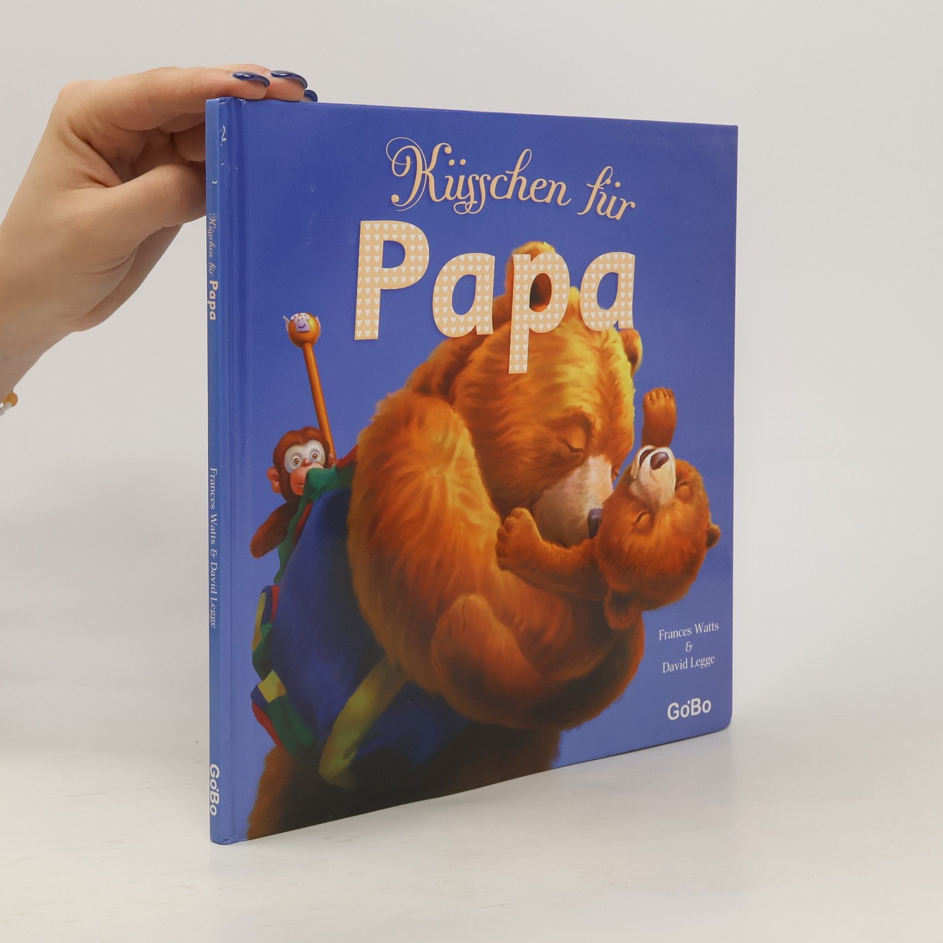 David Legge Küsschen für Papa