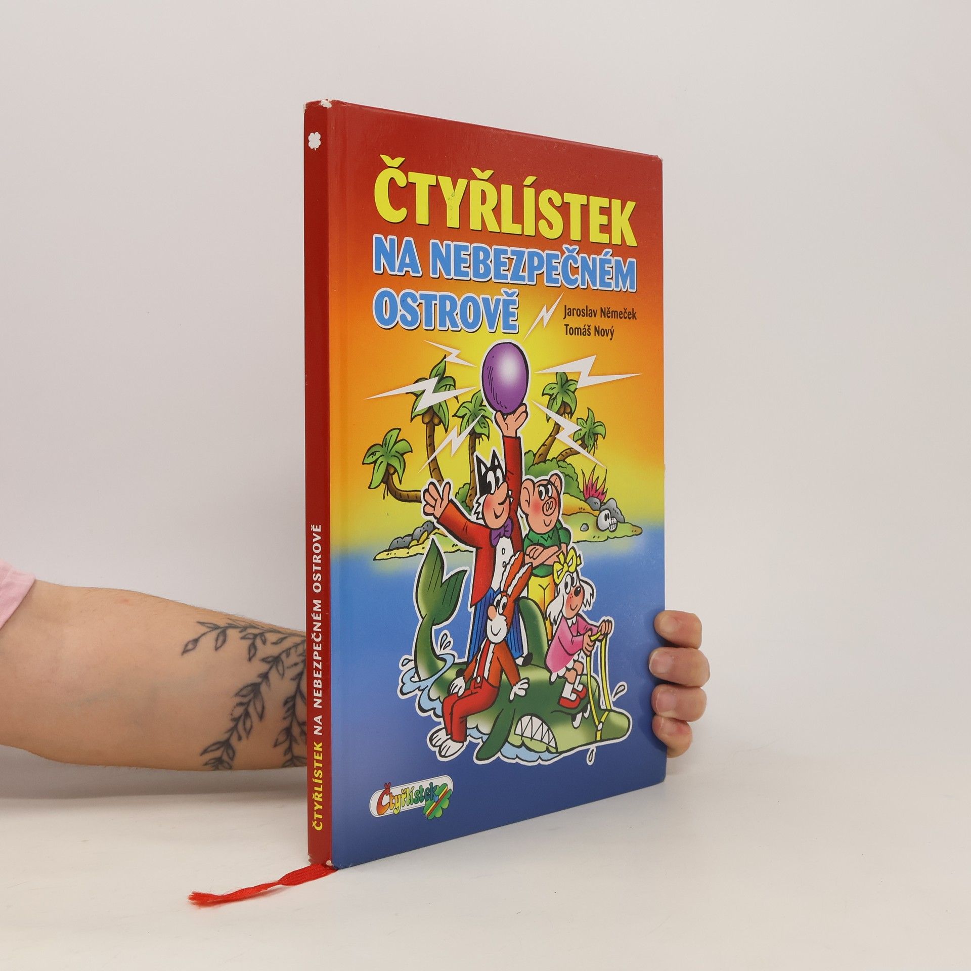 Jaroslav Němeček Čtyřlístek na nebezpečném ostrově