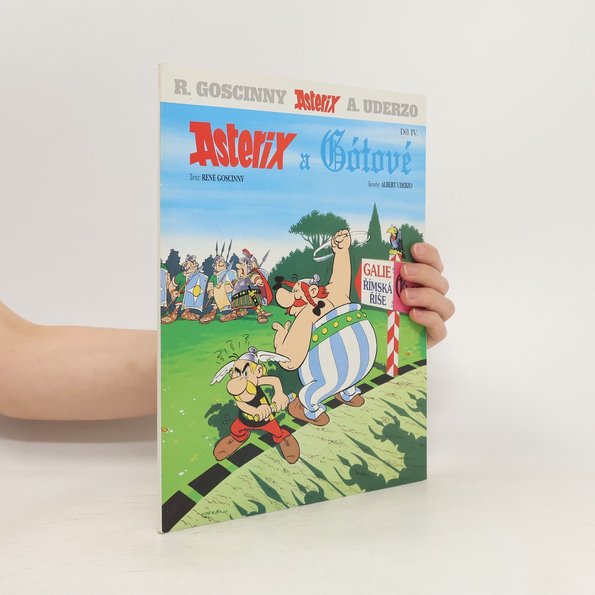 René Goscinny Asterix a Gótové IV.díl