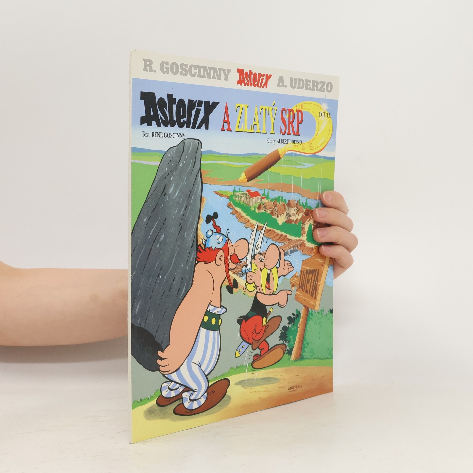 René Goscinny Asterix a zlatý srp
