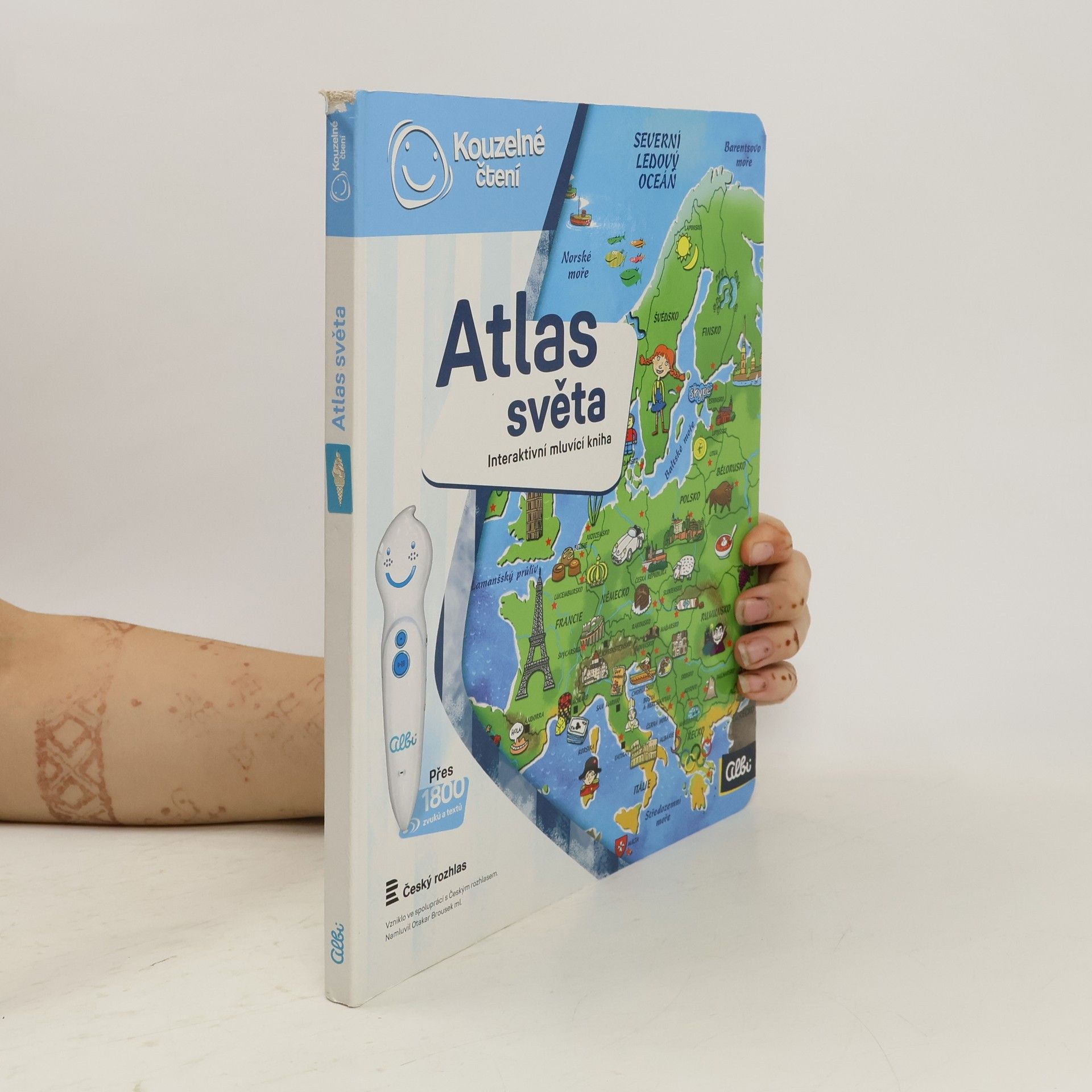 Tereza Kocová Atlas světa. Interaktivní mluvící kniha