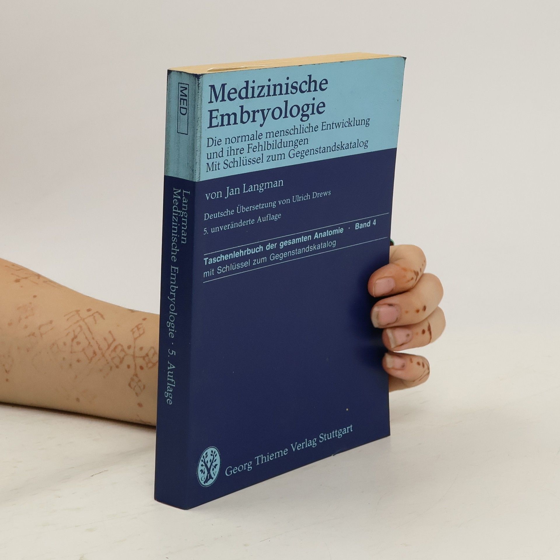 Jan Langman Medizinische Embryologie