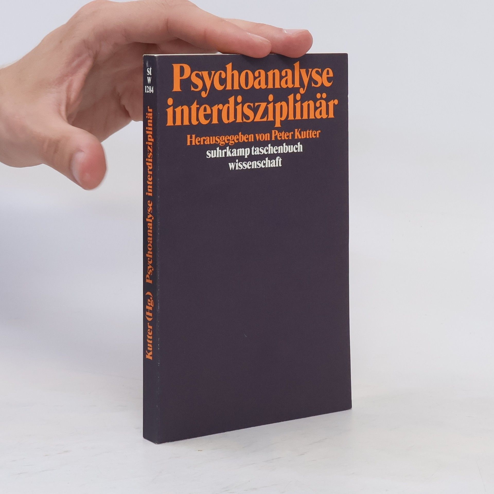 Peter Kutter Psychoanalyse interdisziplinär