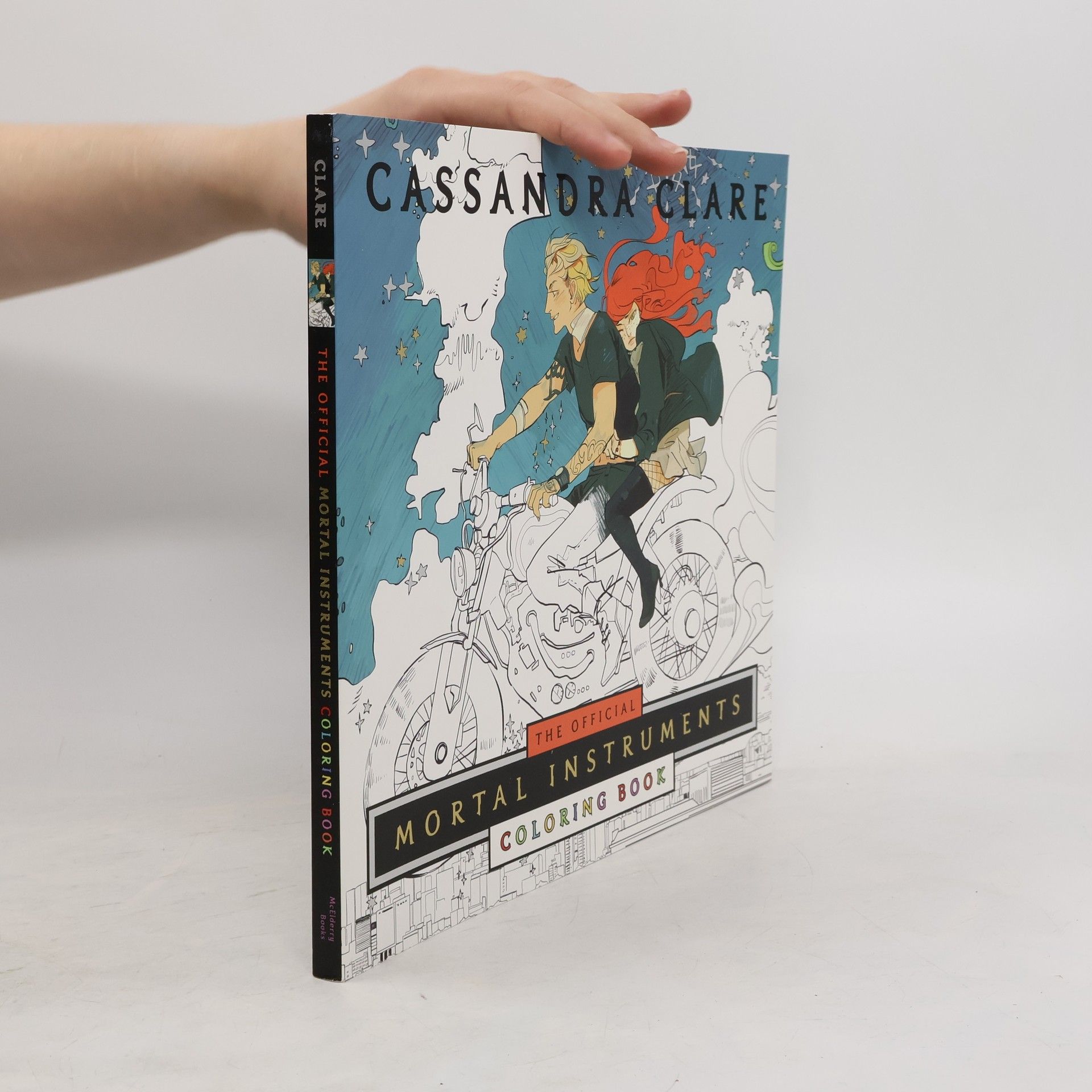 Cassandra Clare The Official Mortal Instruments Coloring Book (The Mortal Instruments)