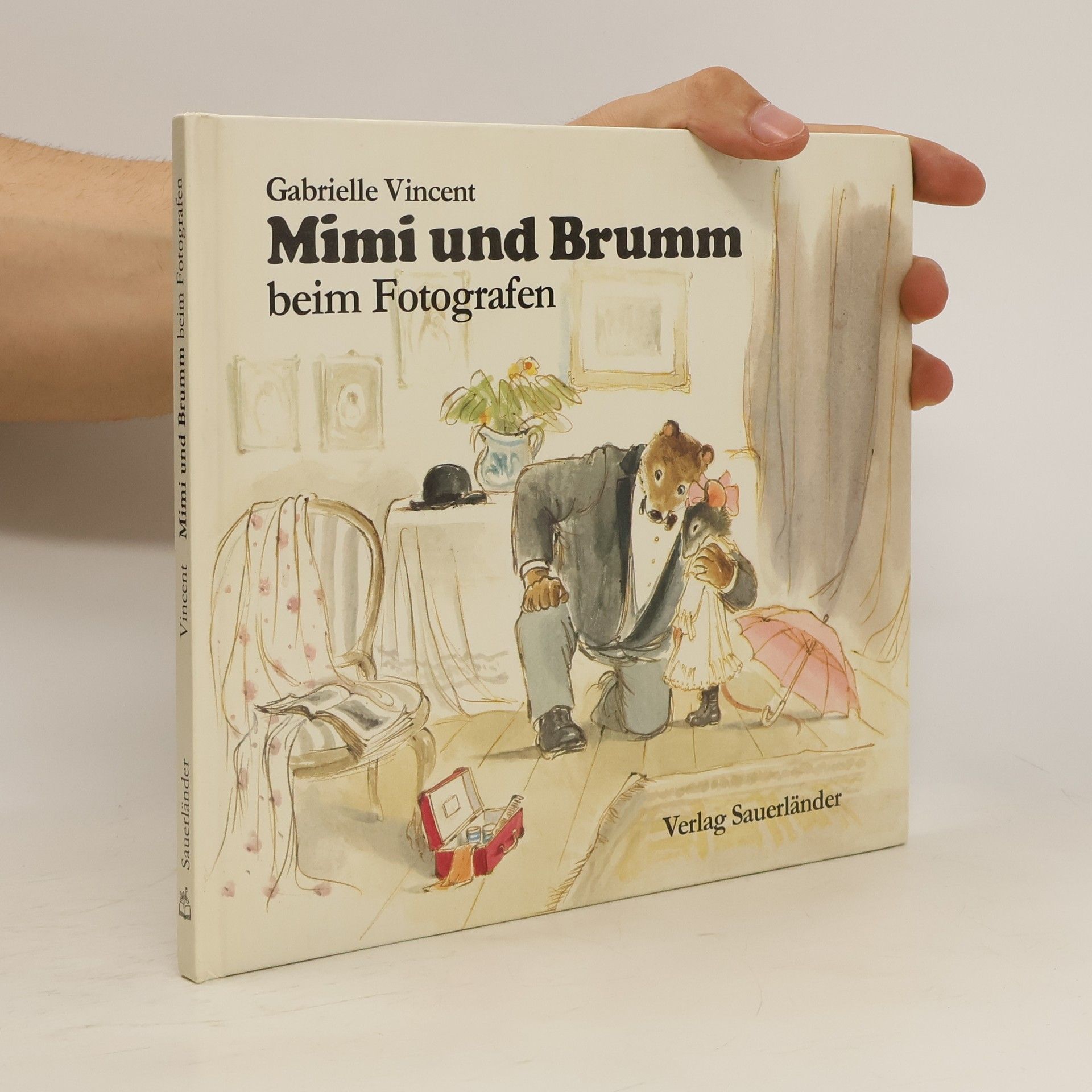 Gabrielle Vincent Mimi und Brumm beim Fotografen
