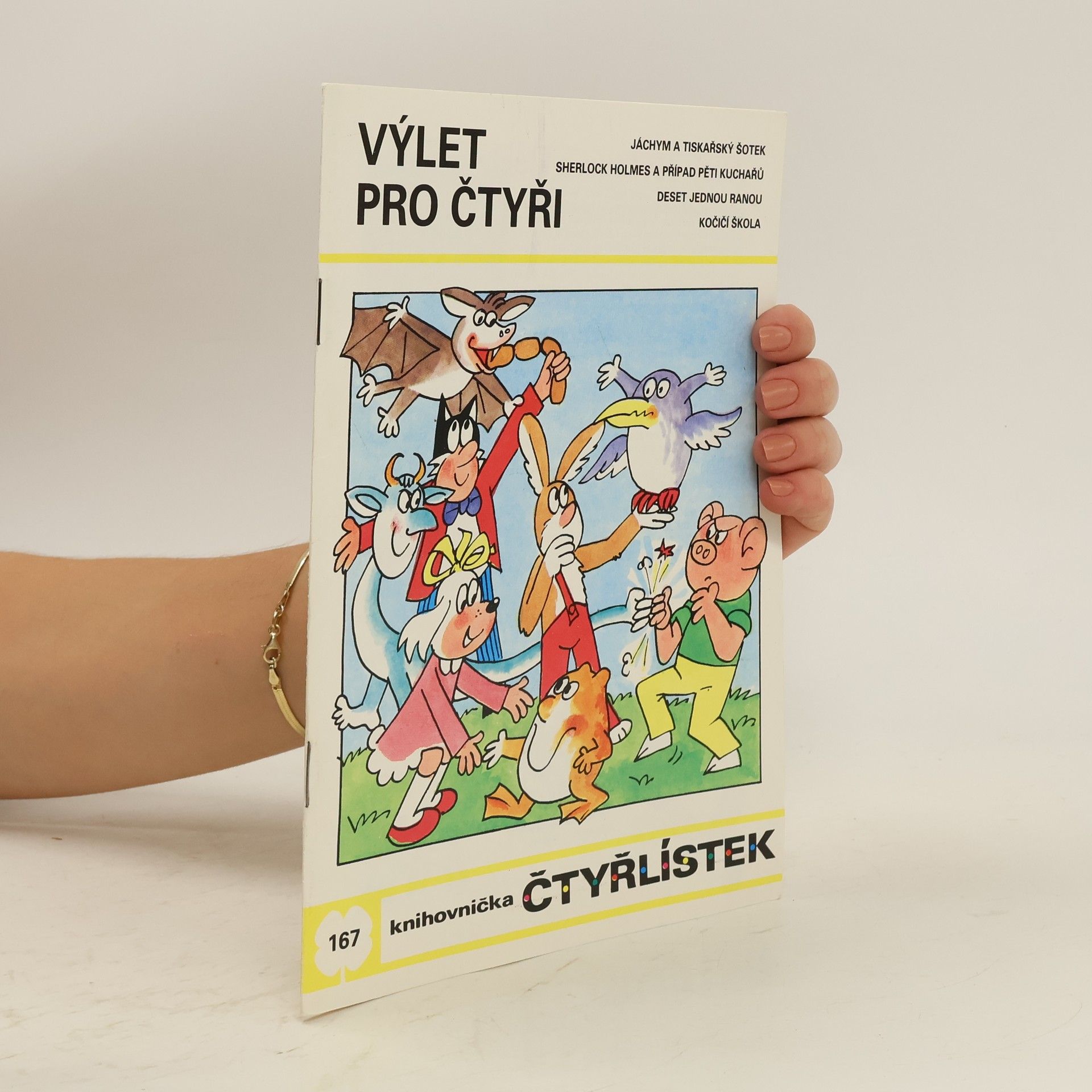 kolektiv Čtyřlístek 167. Výlet pro čtyři