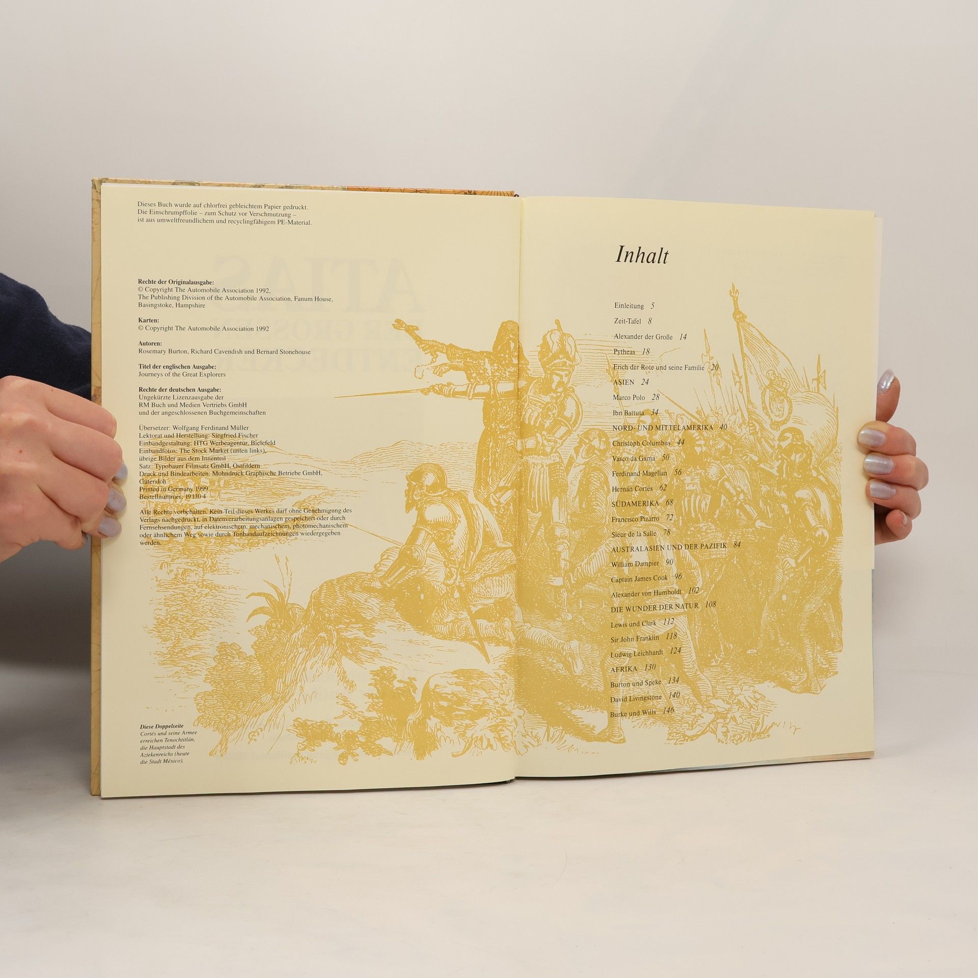 Kolektív autorov Atlas der Großer Entdecker
