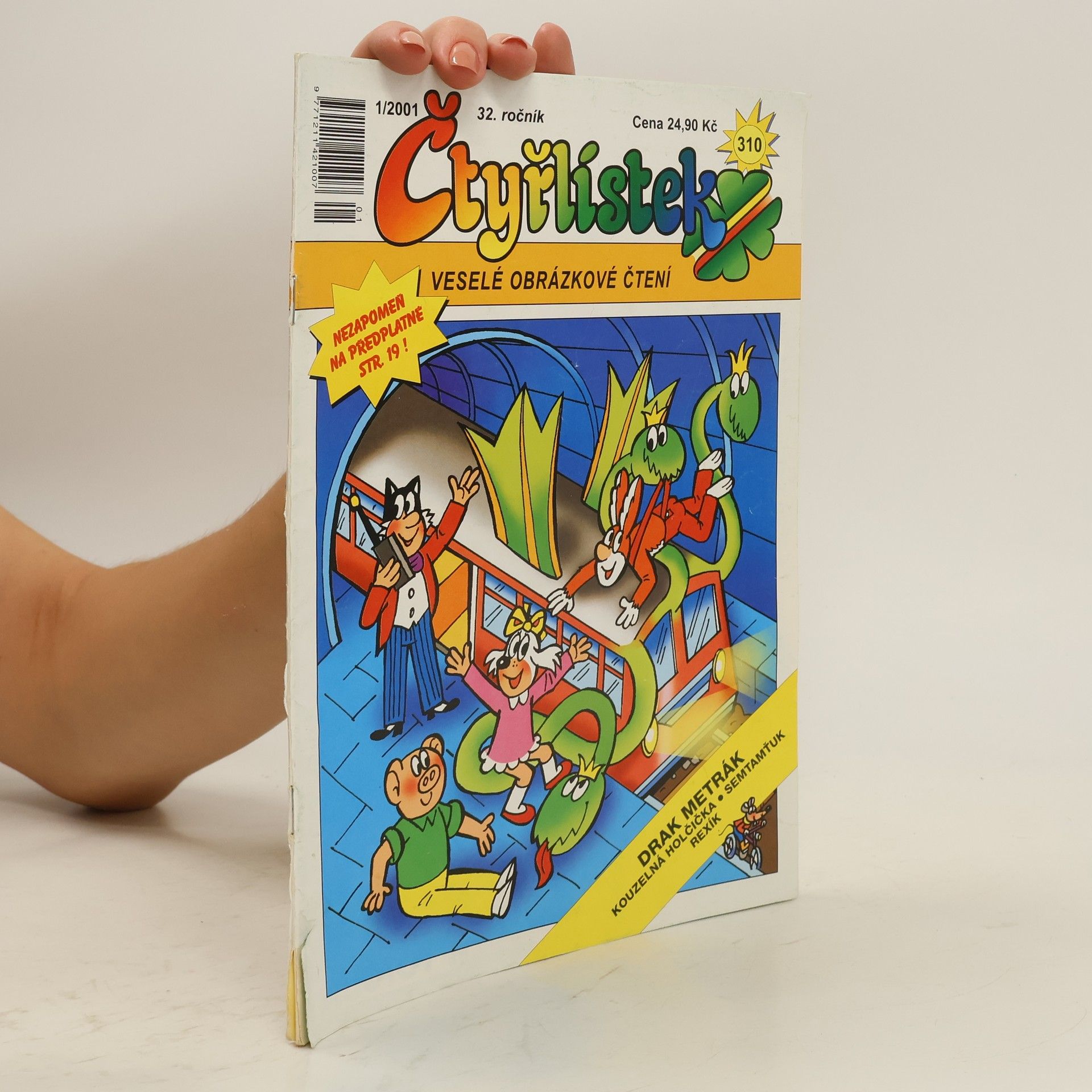 Autorenkollektiv Čtyřlístek 310. 1/2001