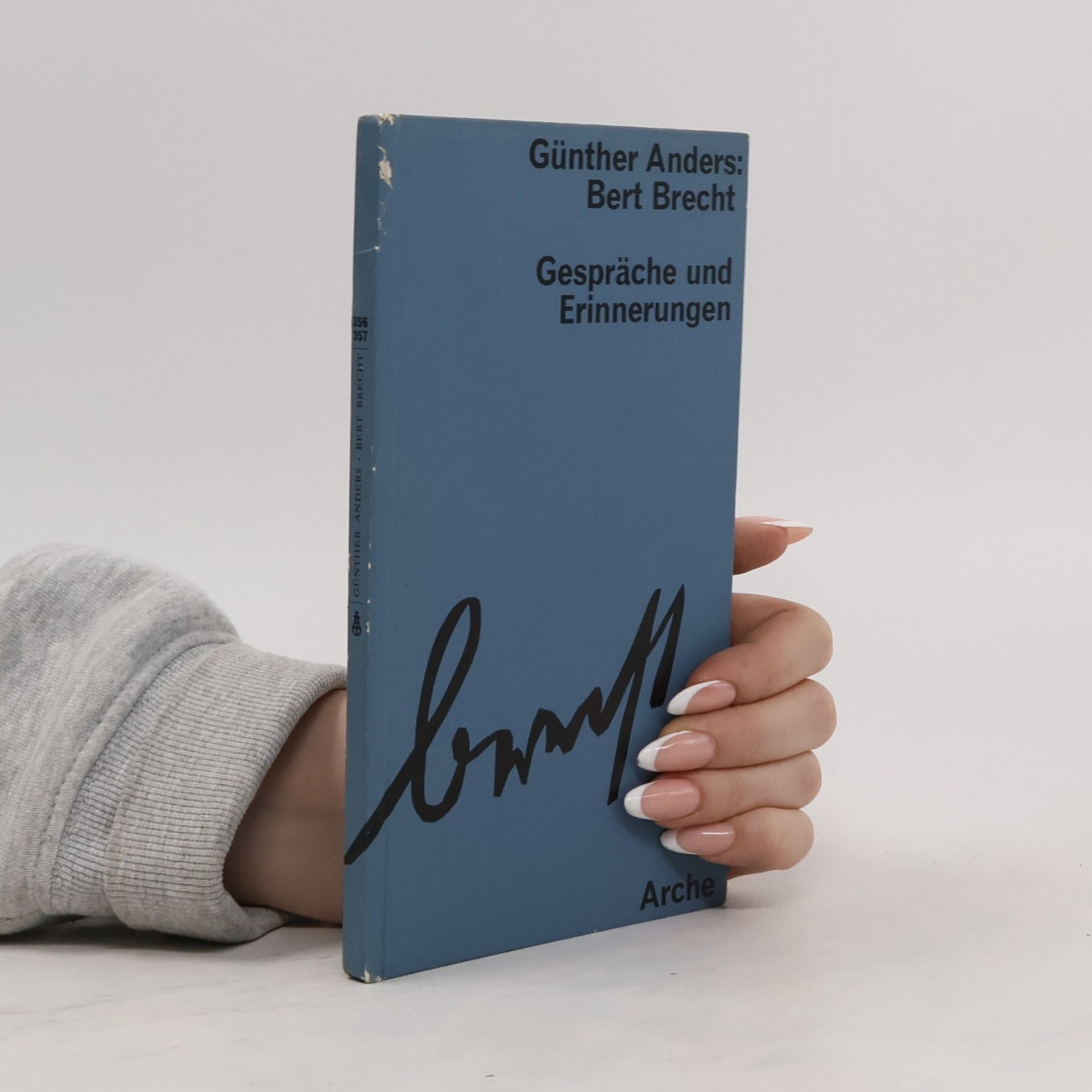 Günther Anders Bert Brecht: Gespräche und Erinnerungen