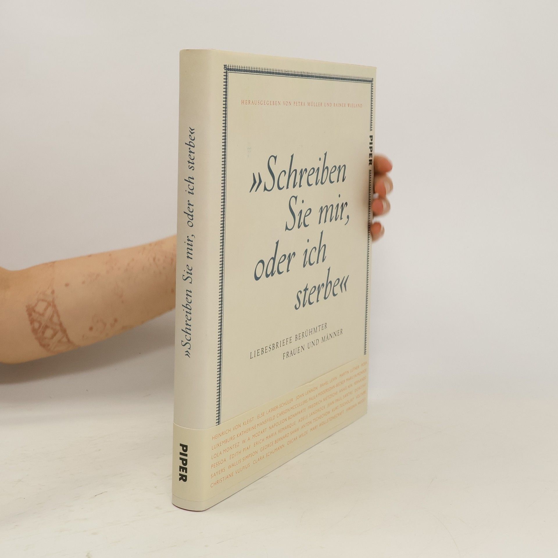 Petra Müllerová "Schreiben Sie mir, oder ich sterbe"