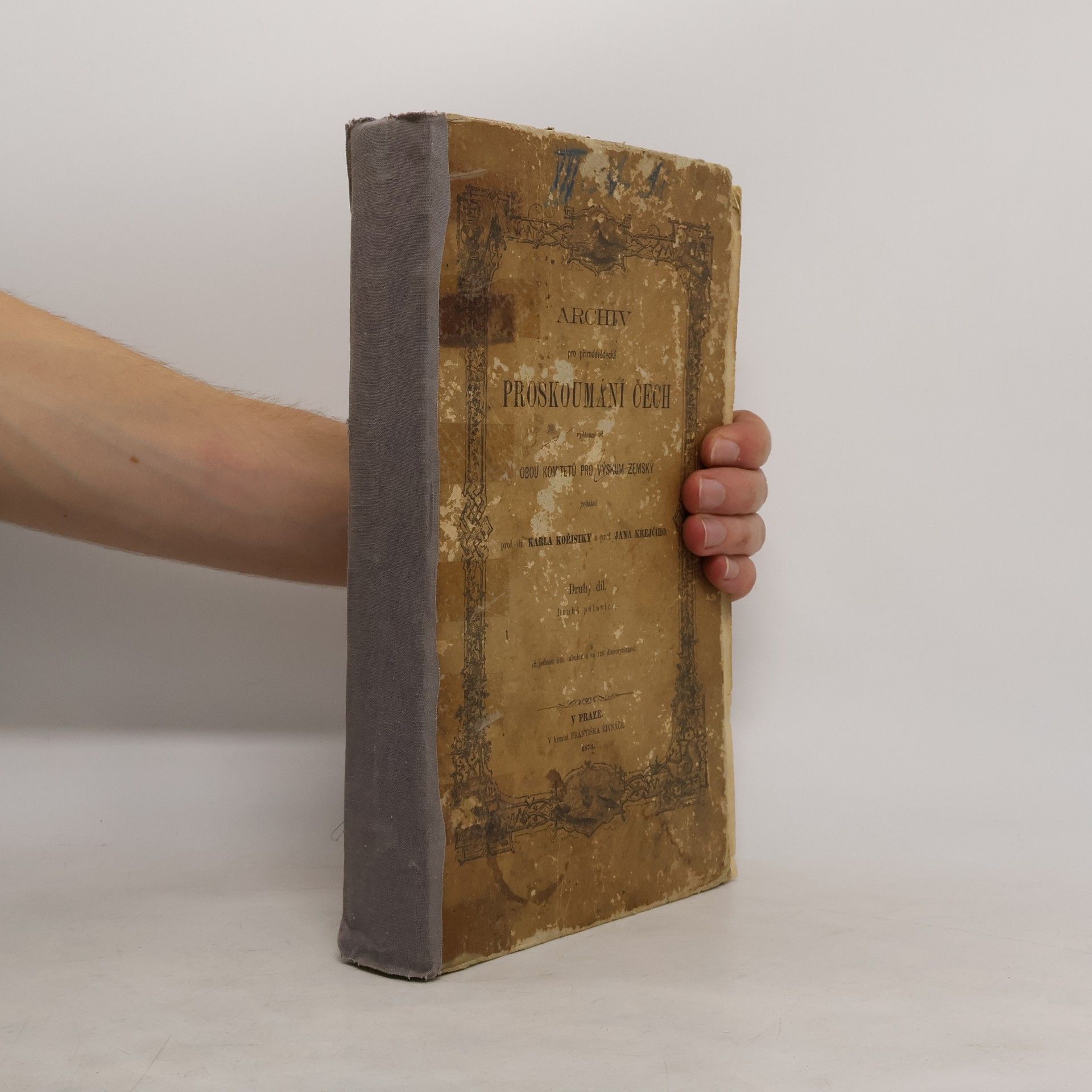 Collectif d'auteurs Archiv pro přírodovědecké proskoumání Čech 2
