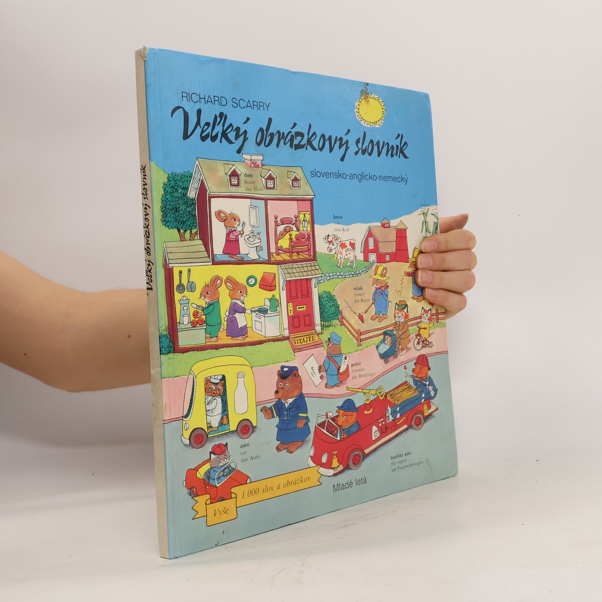 Richard Scarry Veľký obrázkový slovník. Slovensko-anglicko-nemecký