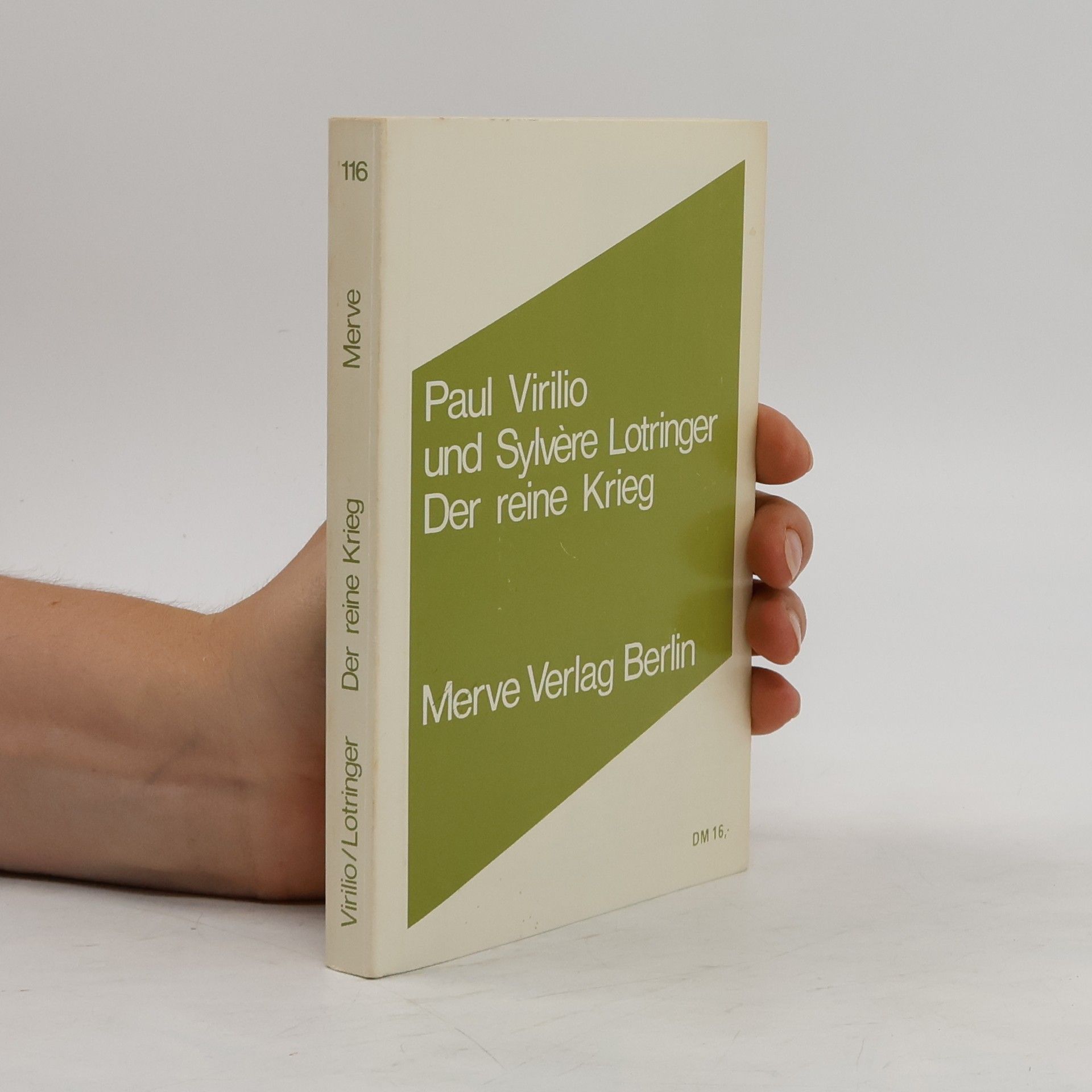 Paul Virilio Der reine Krieg