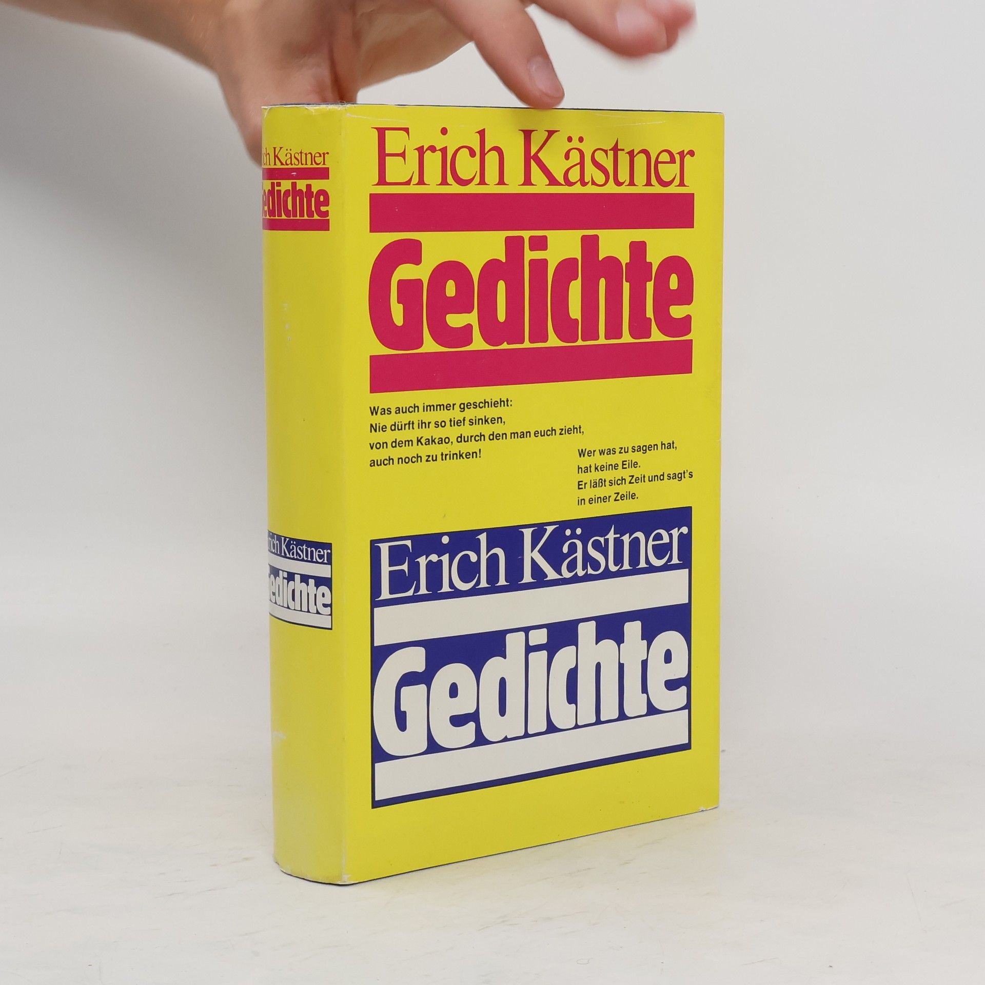 Erich Kästner Gedichte