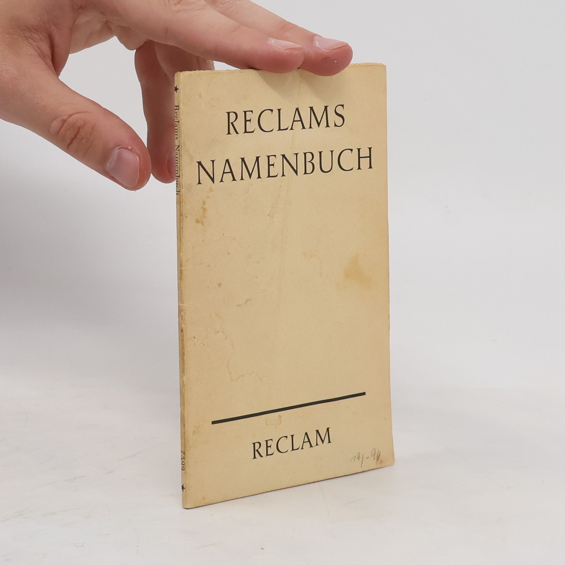 Autores varios Reclams Namenbuch