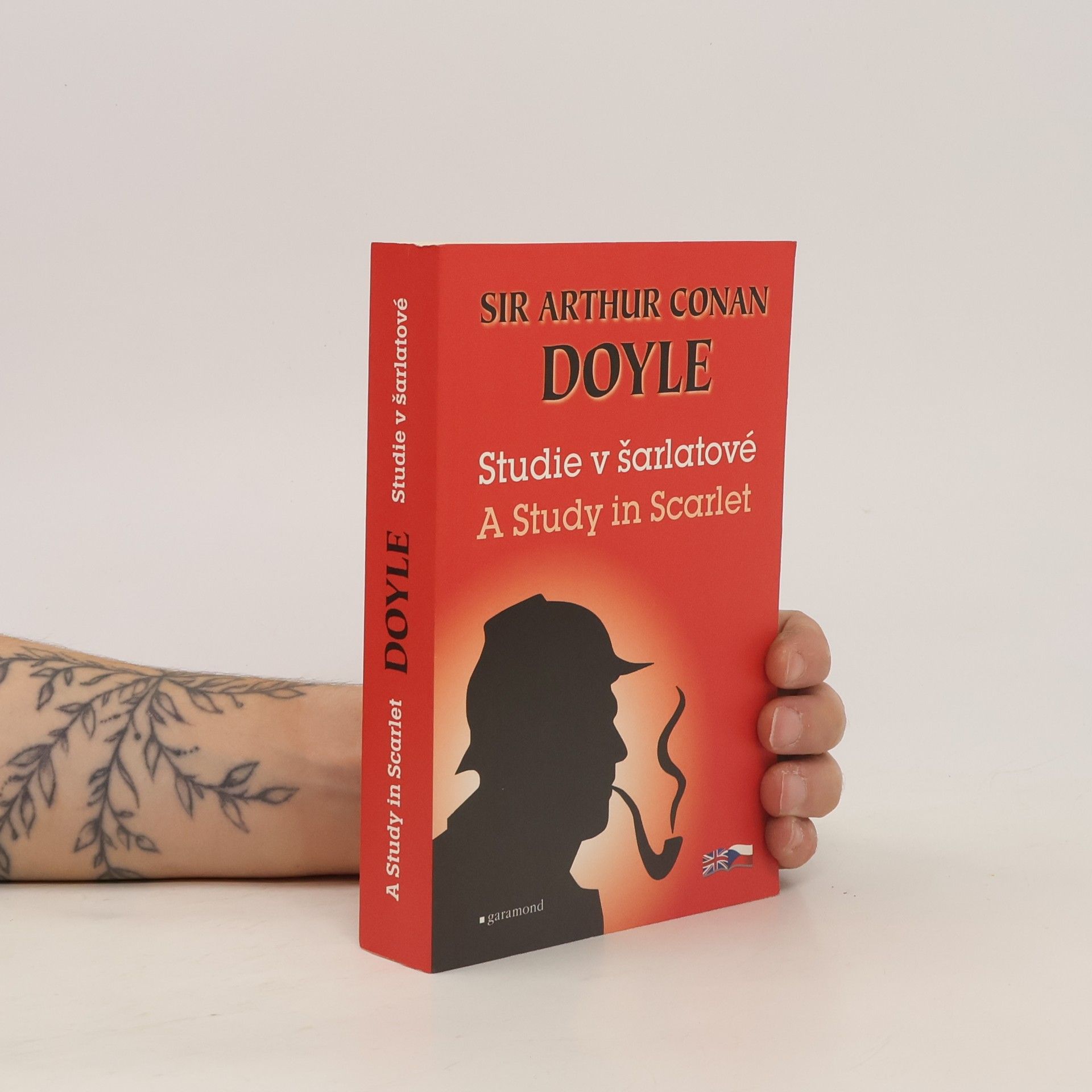 Arthur Conan Doyle A study in scarlet = Studie v šarlatové