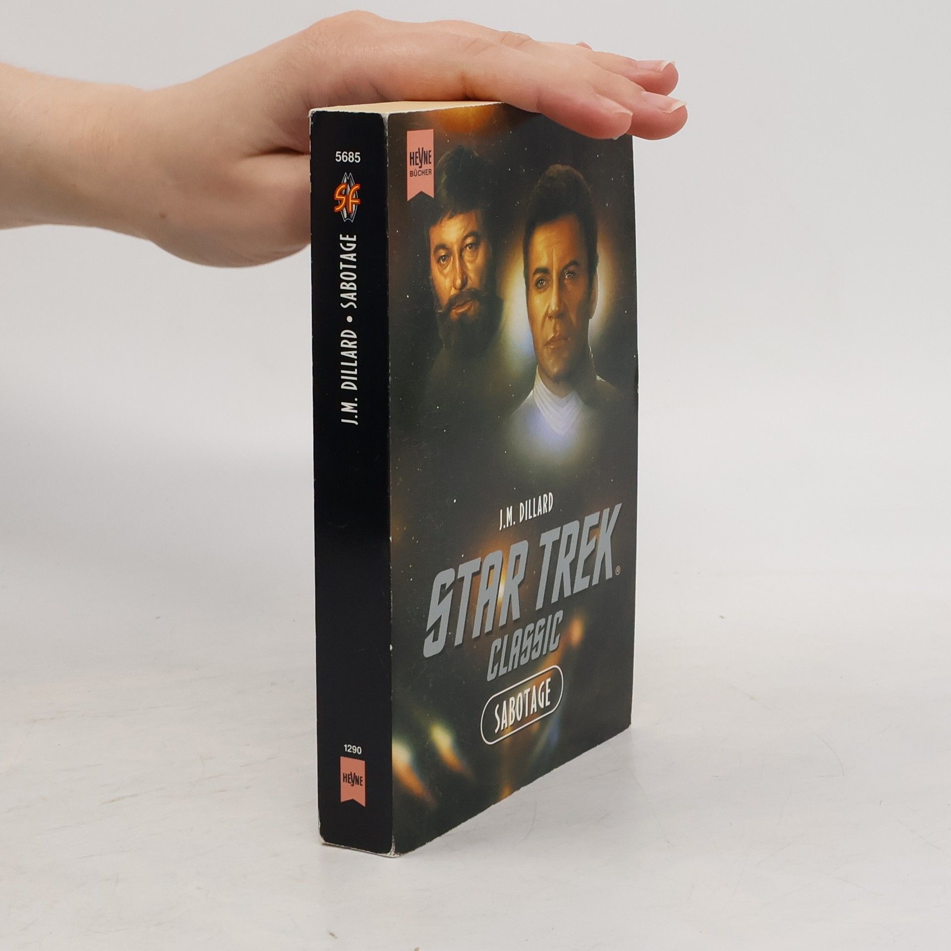 Jeanne Kalogridis Sabotage. StAR TREK Classic.