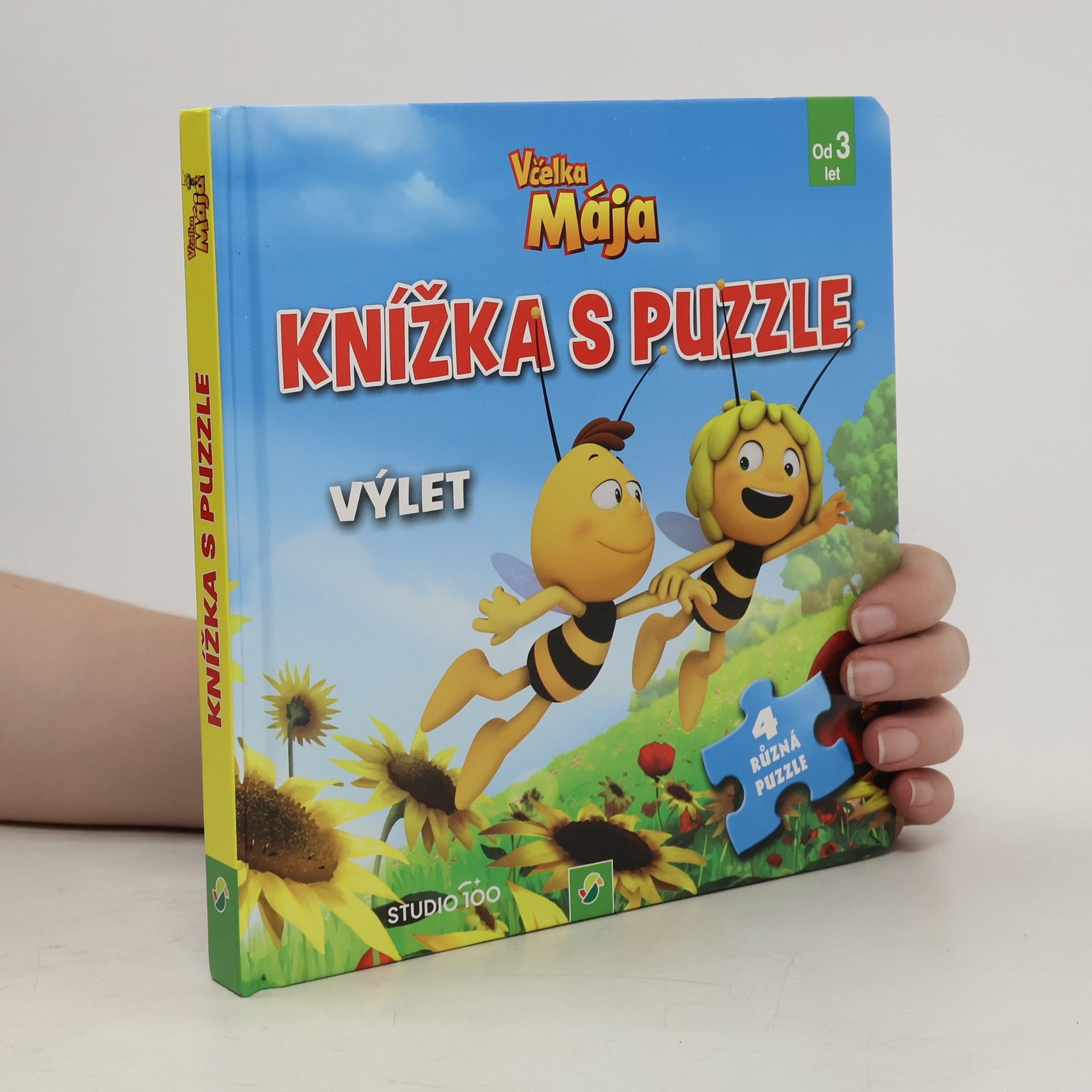 Autorenkollektiv Včelka Mája: knížka s puzzle