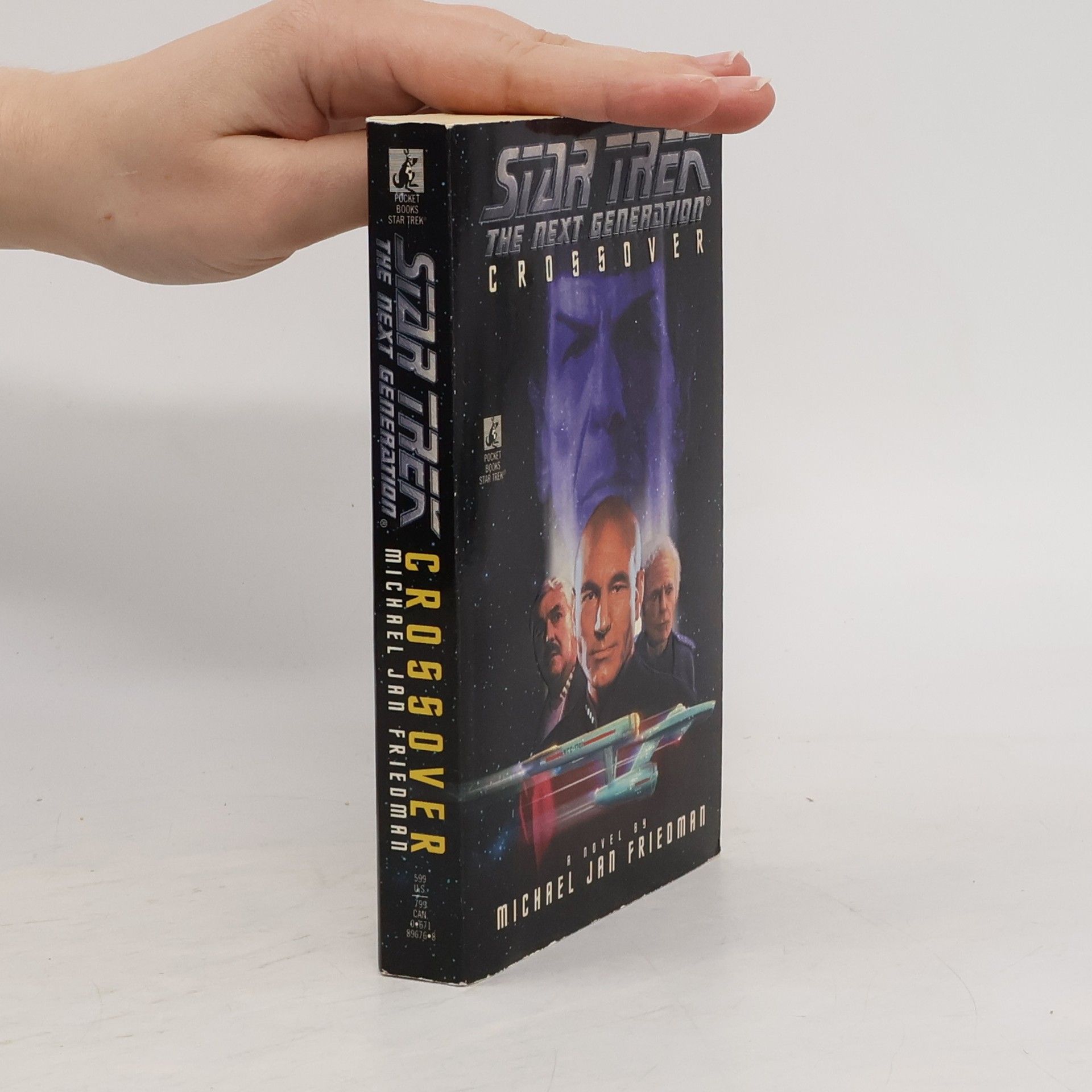 Michael Jan Friedman Star Trek: The Next Generation: Crossover