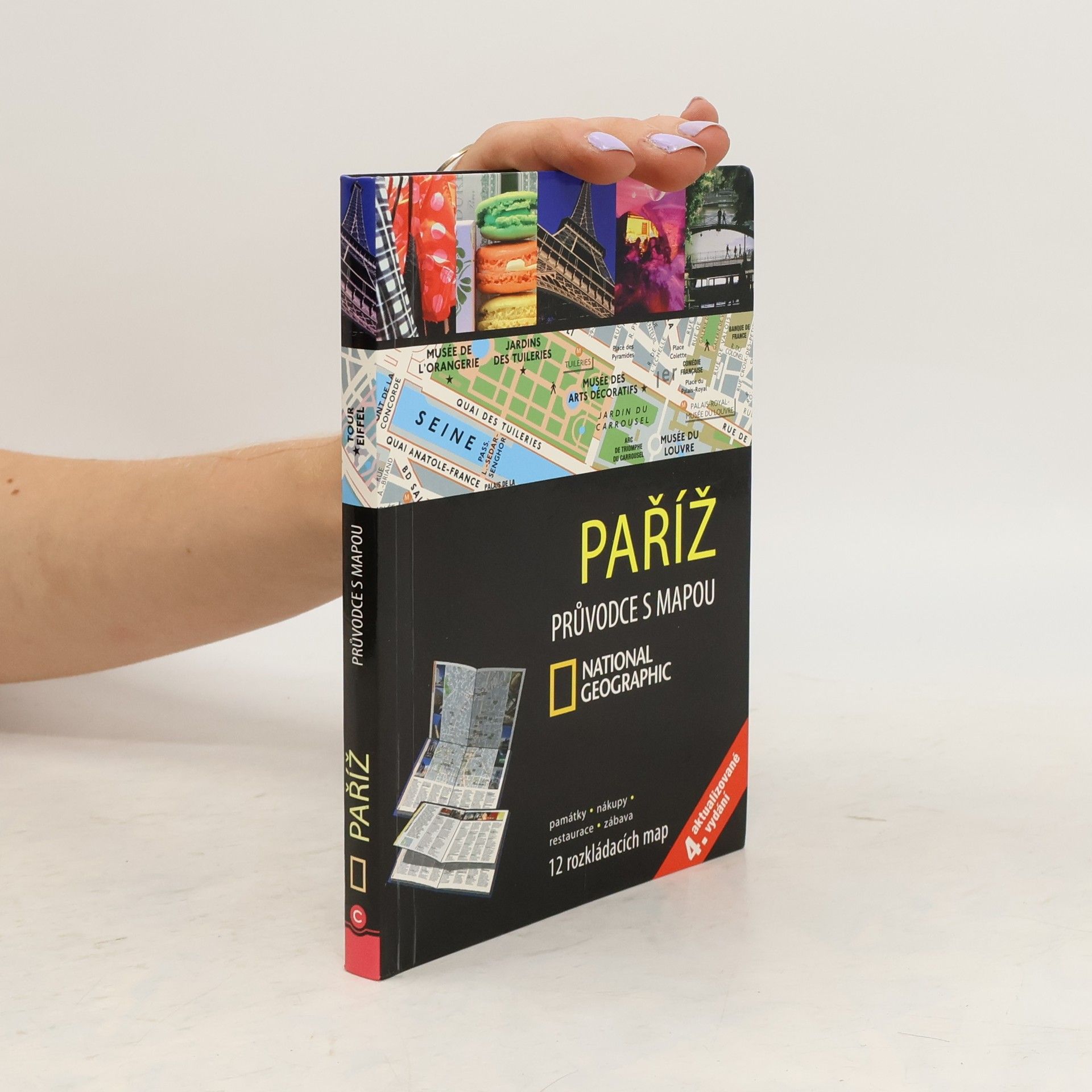 Mélani Le Bris Paříž - průvodce s mapou