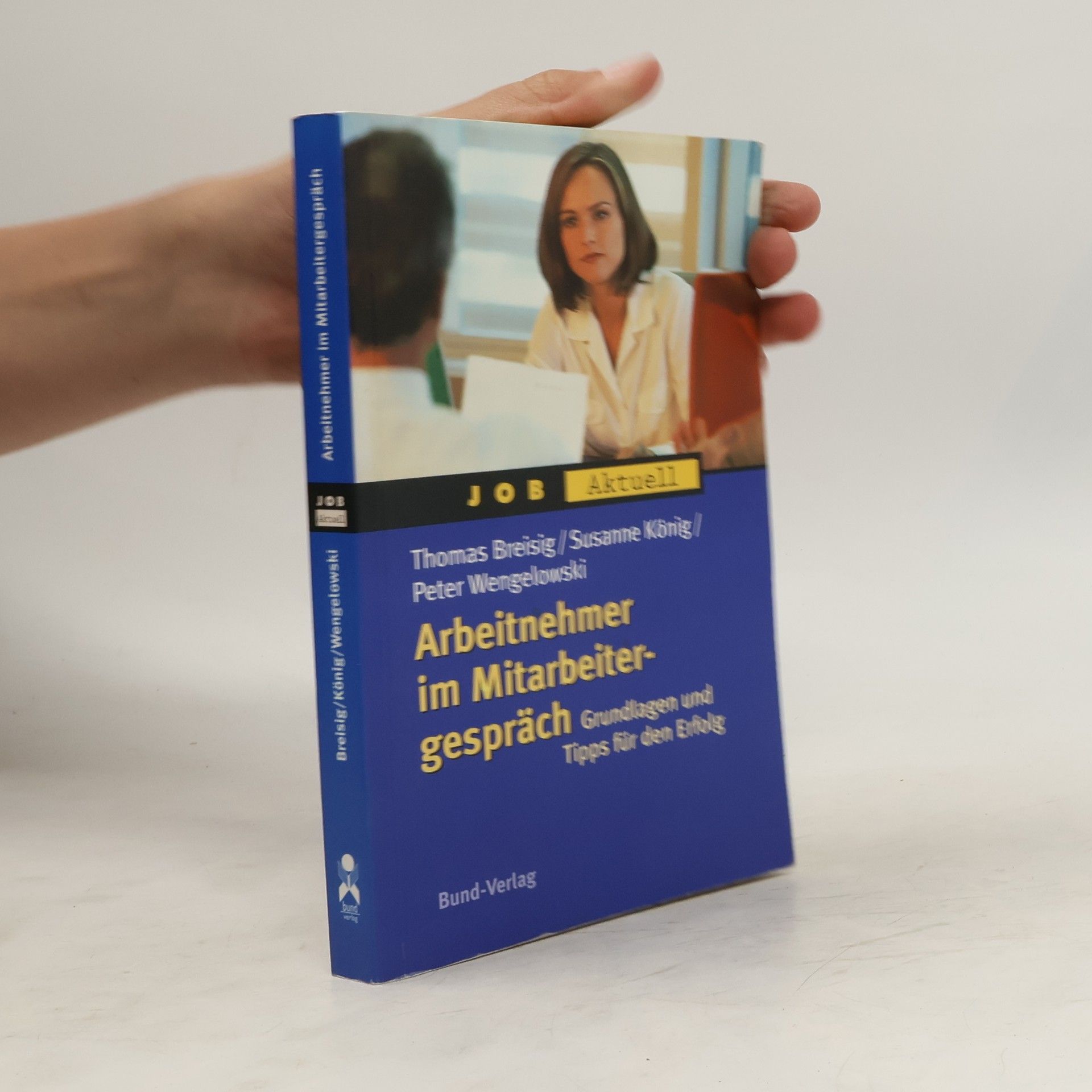 Thomas Breisig Arbeitnehmer im Mitarbeitergespräch